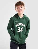 Nike NBA Milwaukee Bucks Antetokounmpo #34 Hoodie Jnr