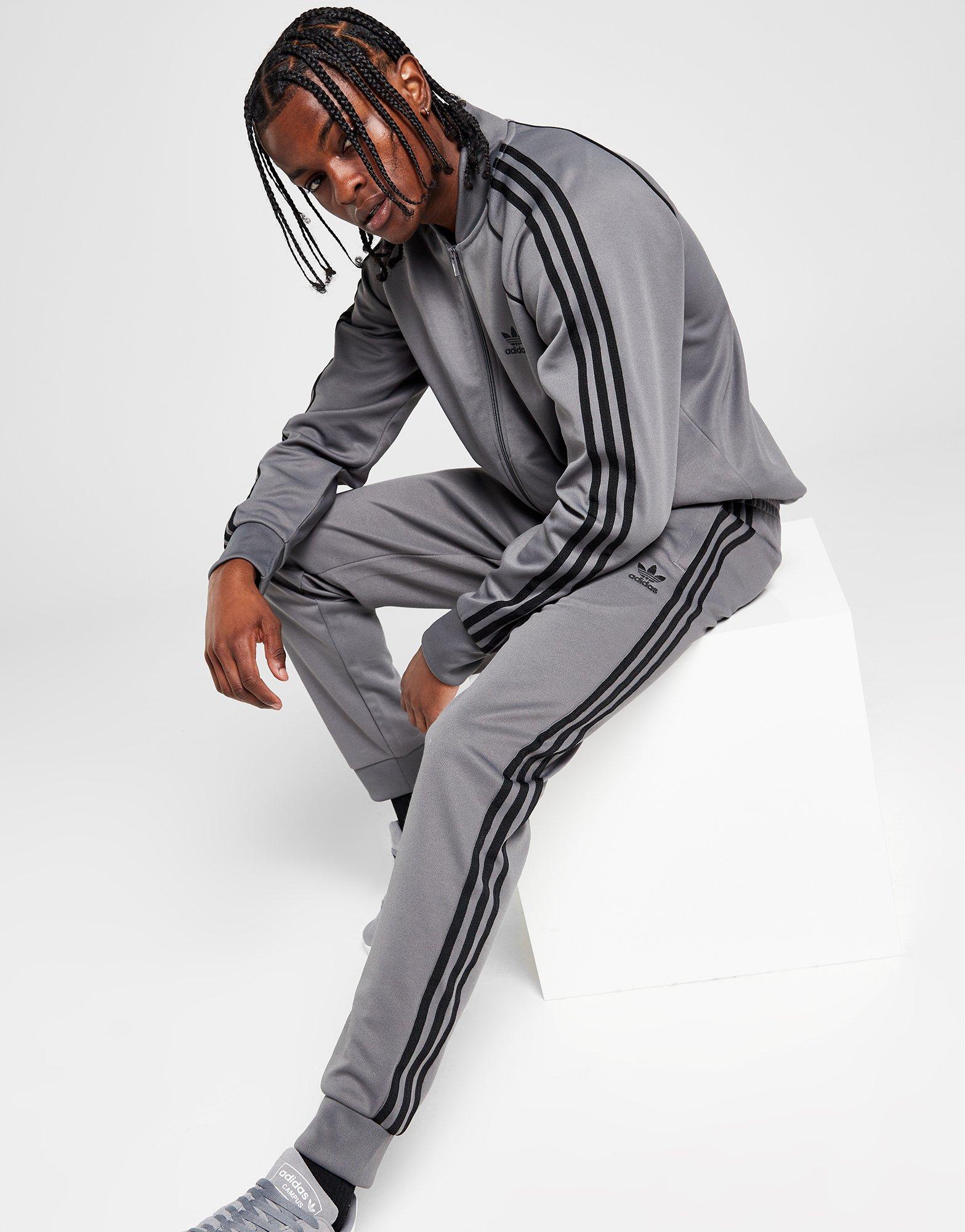 Grey adidas SST Track Pants   JD Sports Global   JD Sports Global