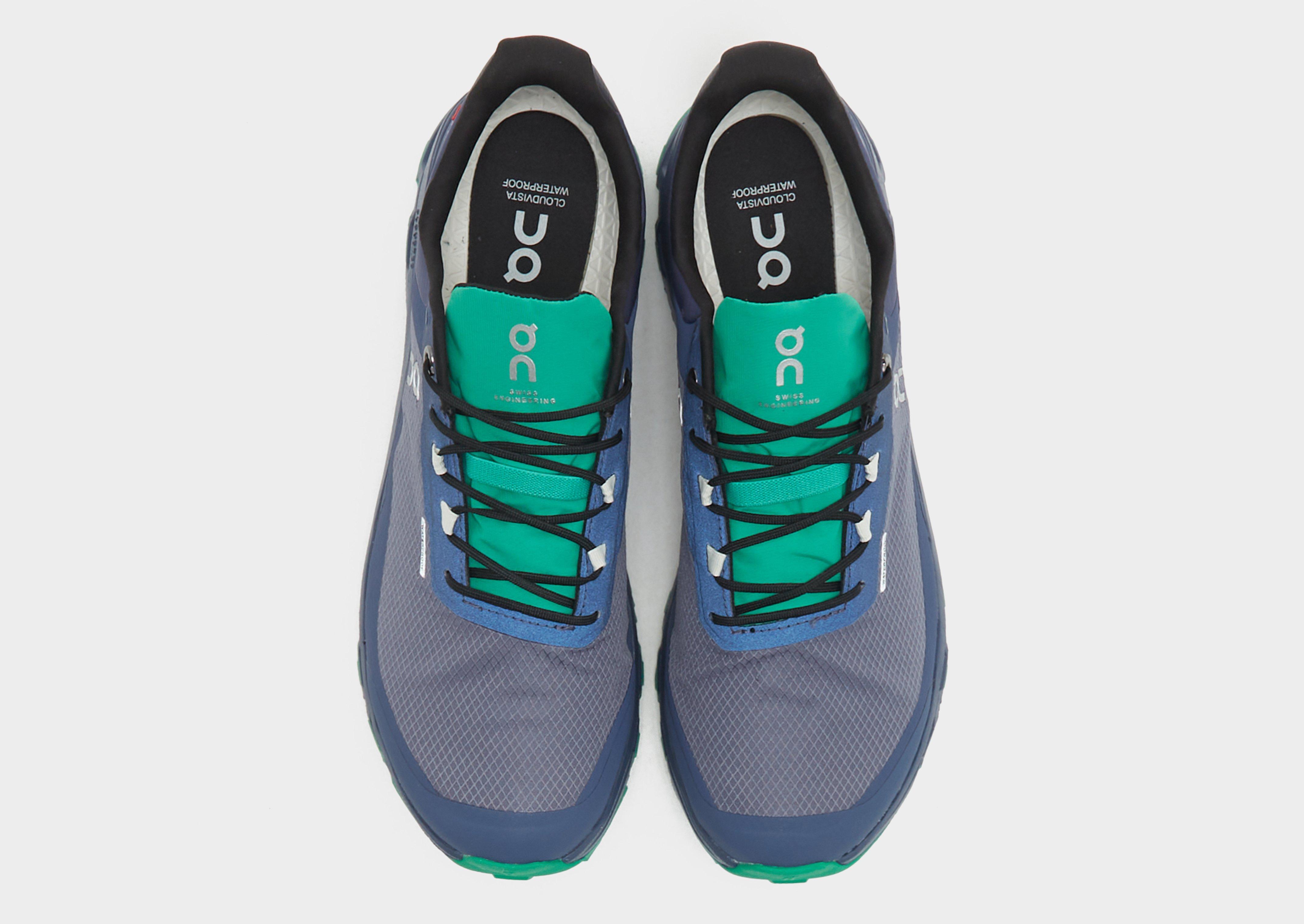 On Running Cloudvista Waterproof Homme Bleu- JD Sports France