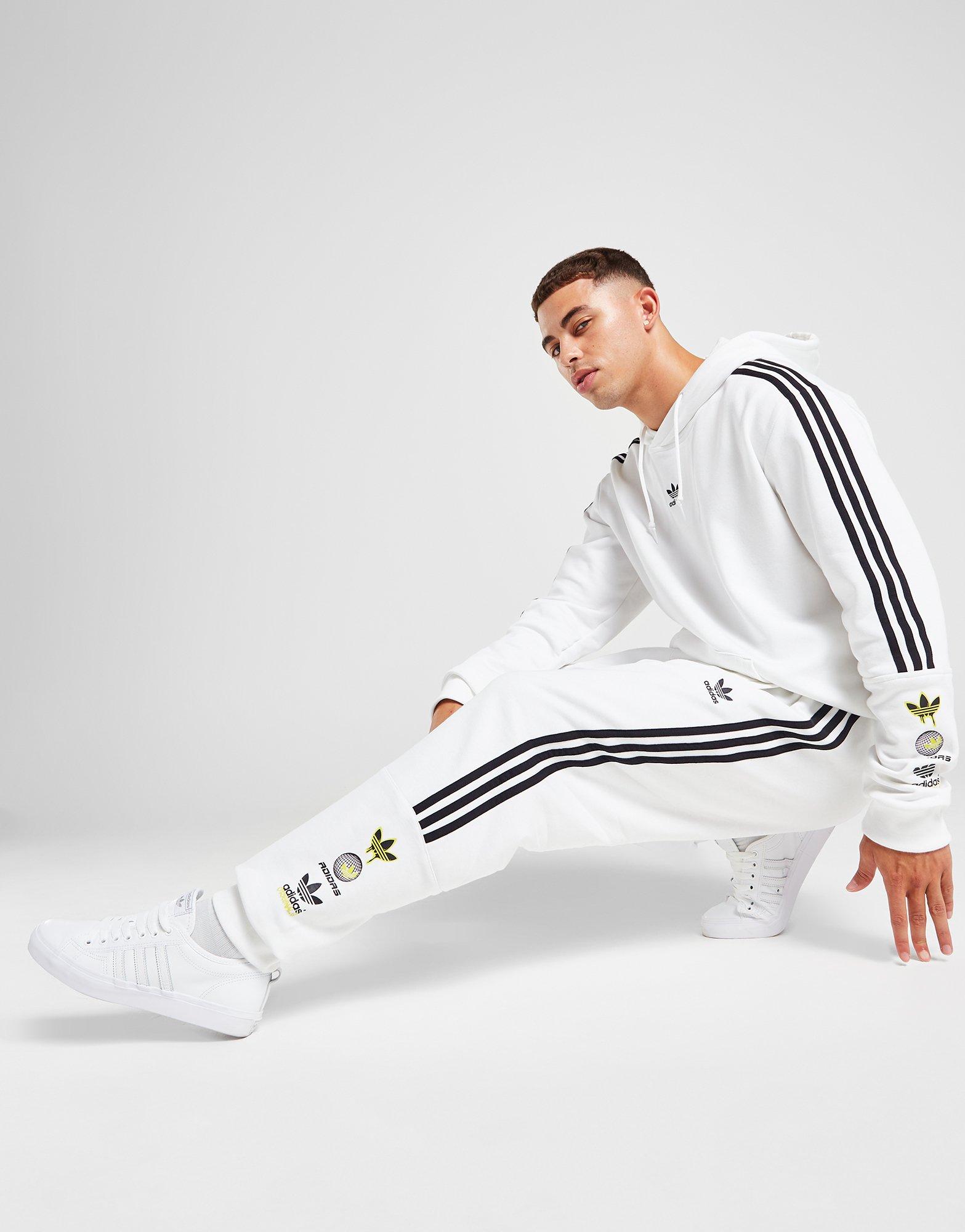 adidas Originals Jogging Sticker Homme Blanc- JD Sports France