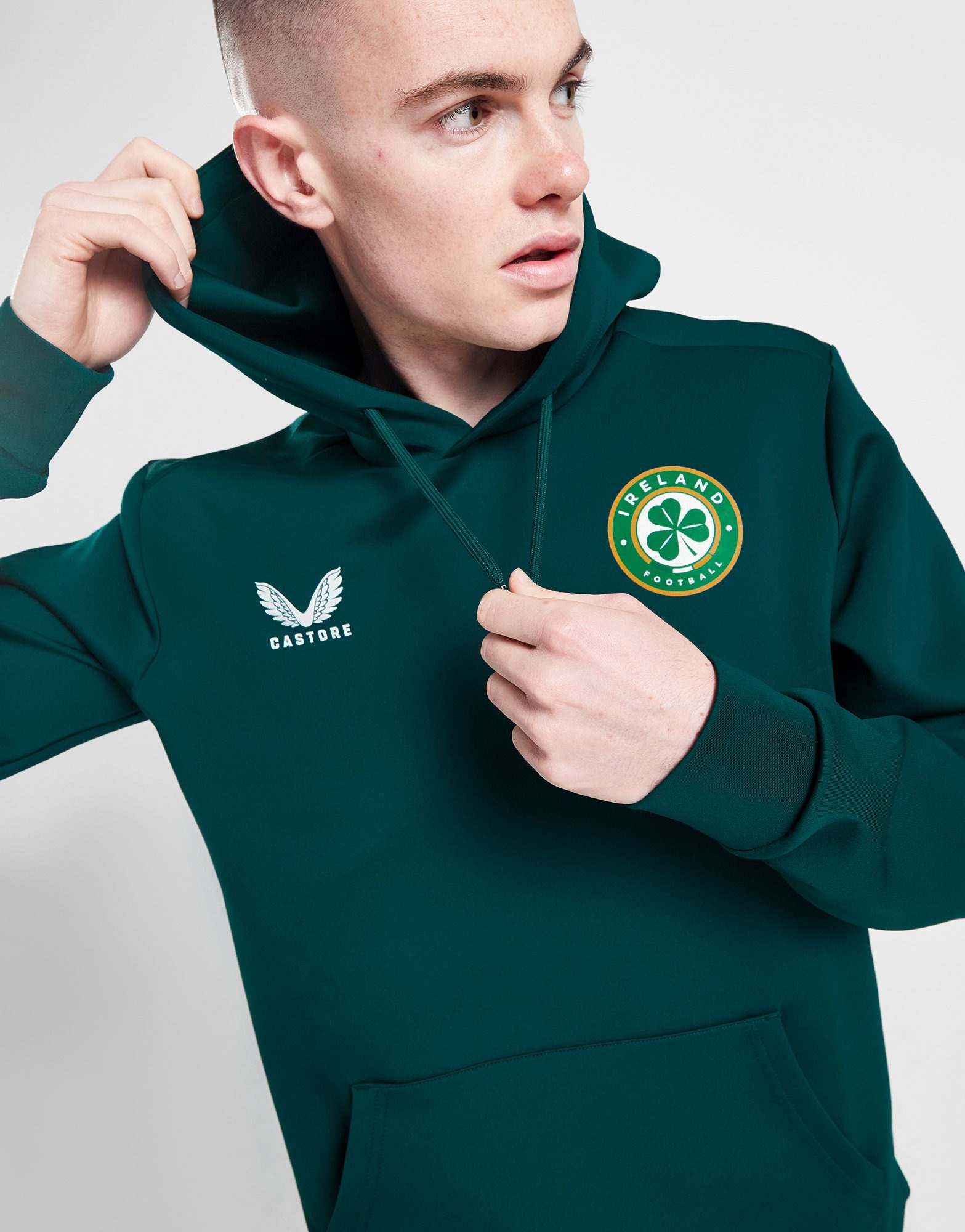 Green Castore Irland Hoodie JD Sports Sveirge