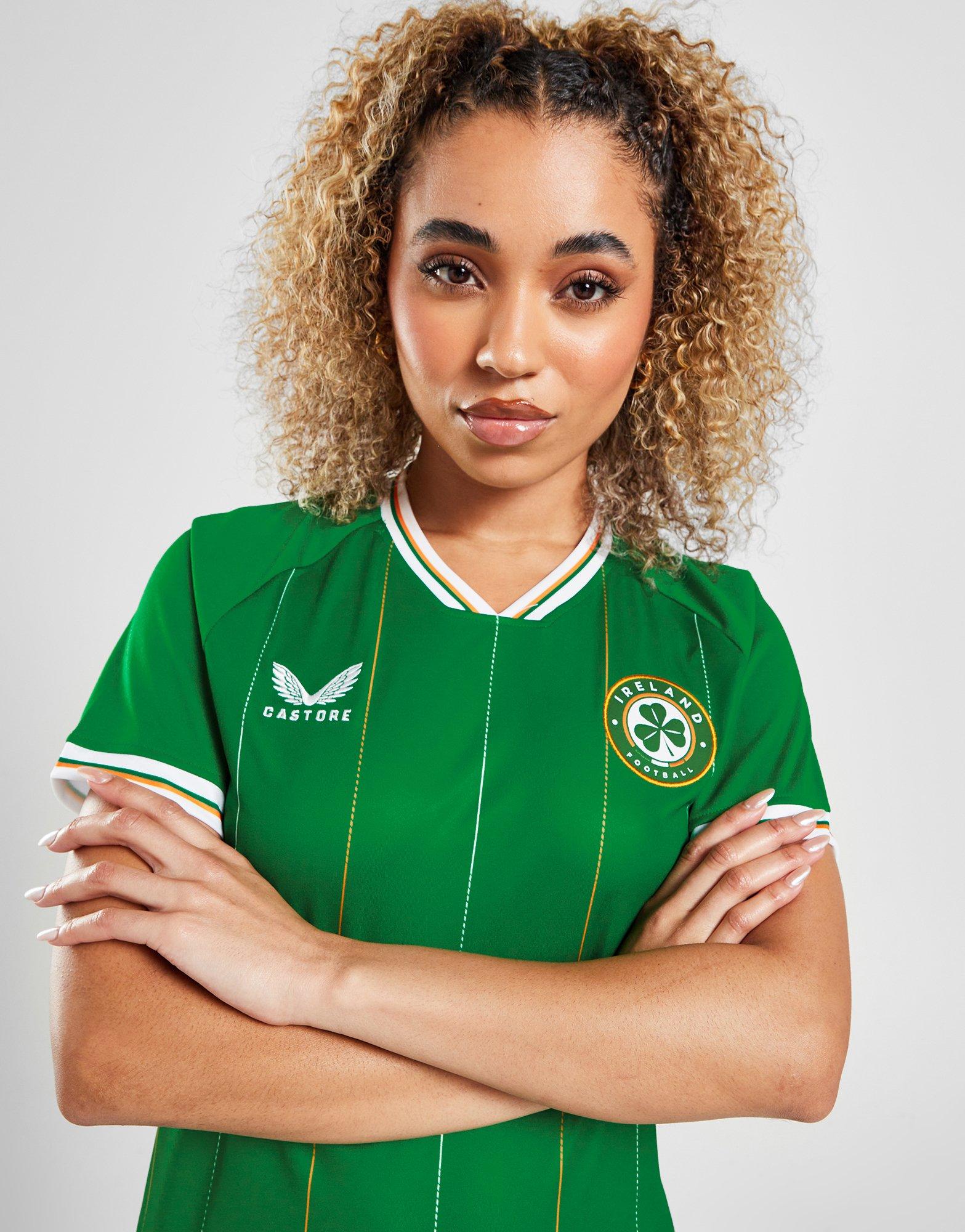 Green Castore Ireland 2023 Home Shirt Women's JD Sports Ireland