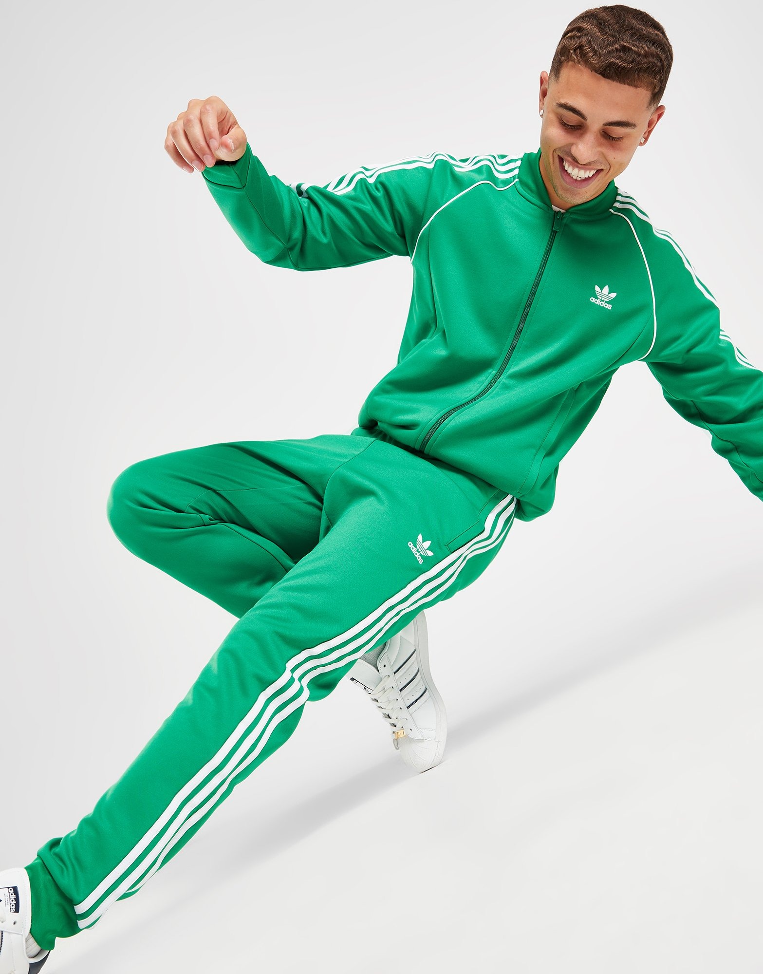 Green adidas Originals SST Track Pants | JD Sports