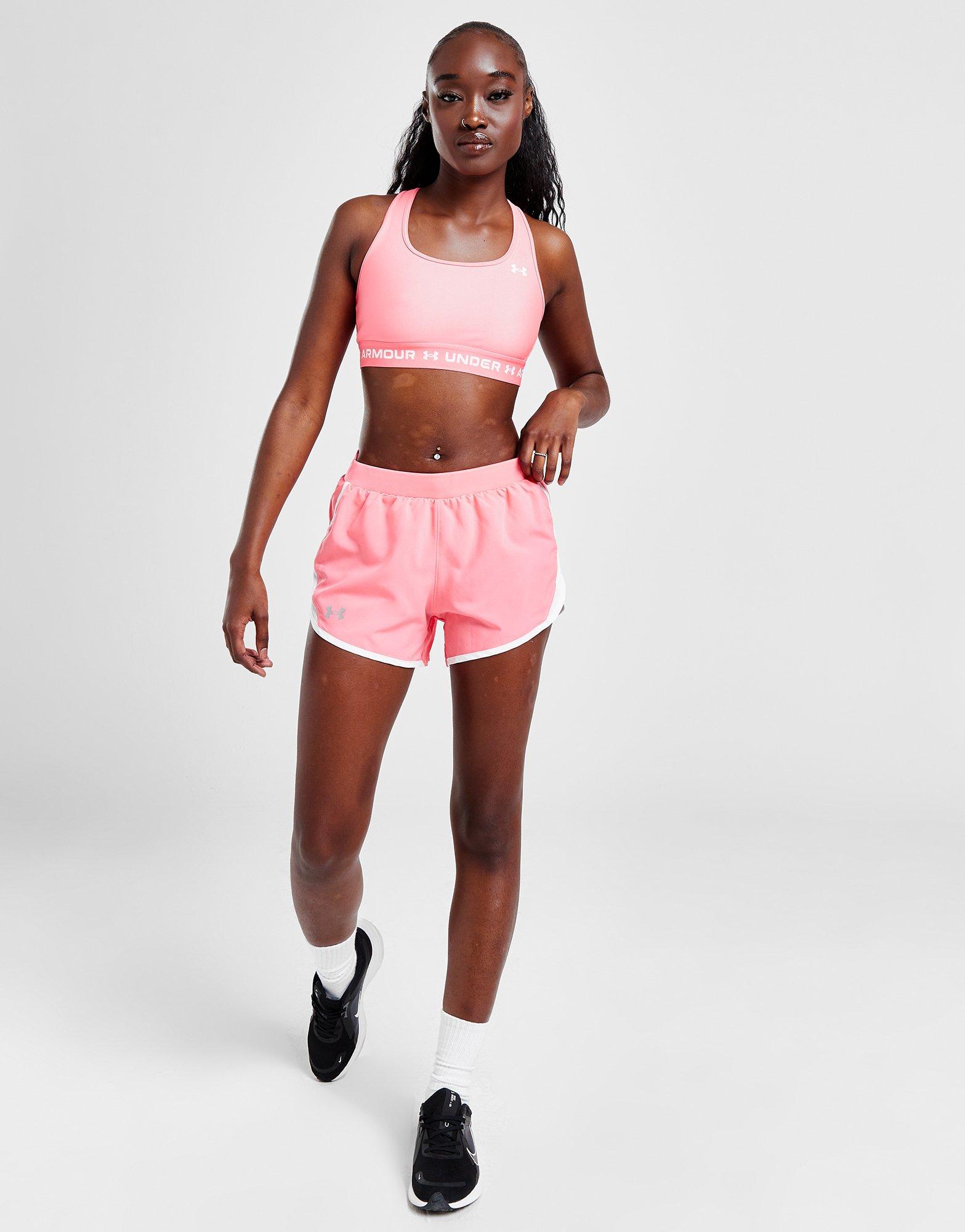 Under Armour HeatGear Logo Band Sports Bra