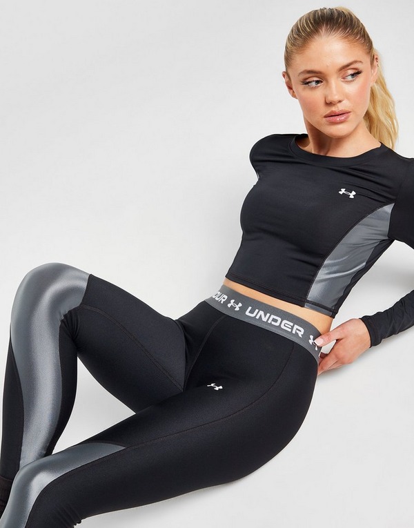 Black Under Armour Crossover Tights - JD Sports Global