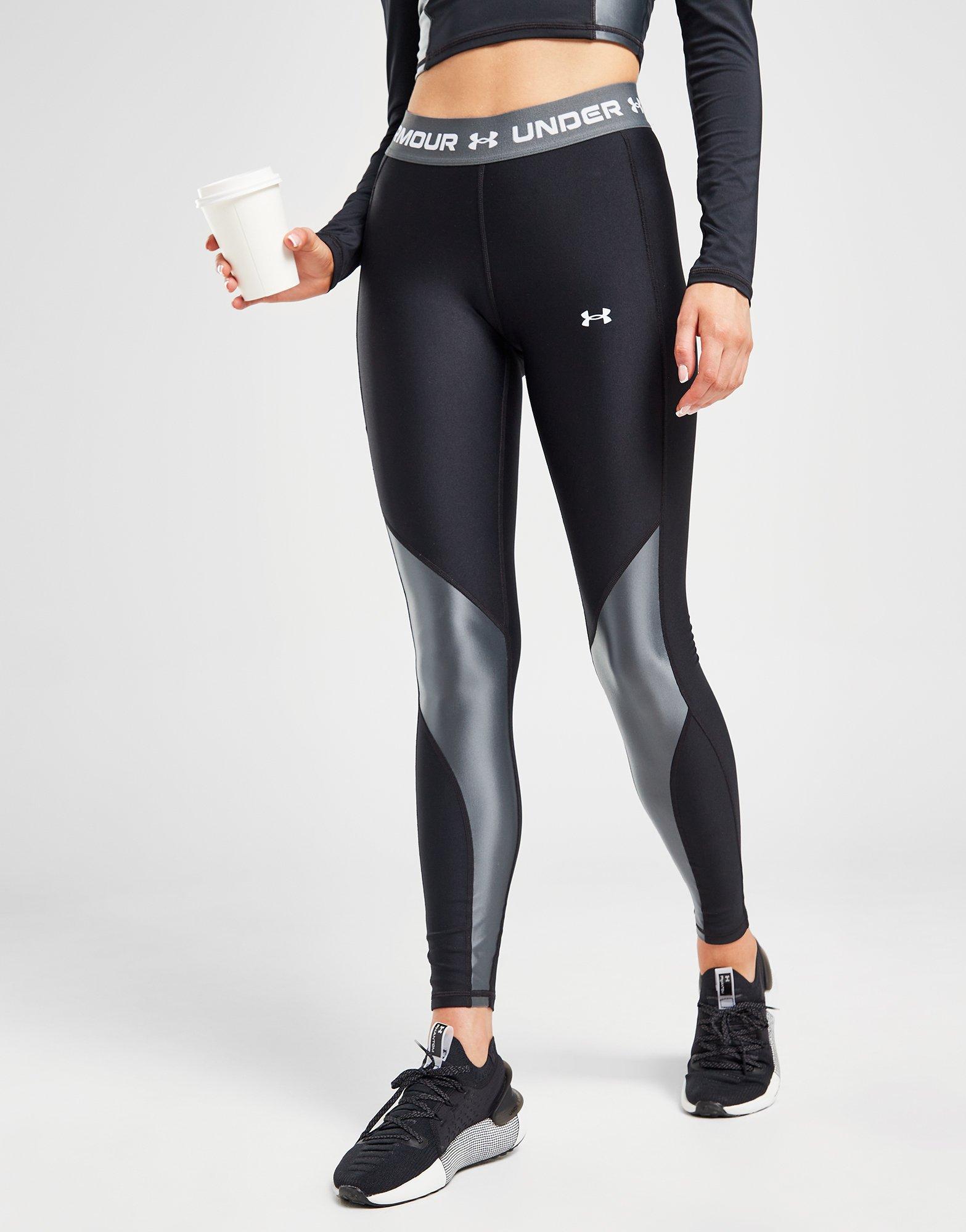 Black Under Armour Shine Tights - JD Sports Global