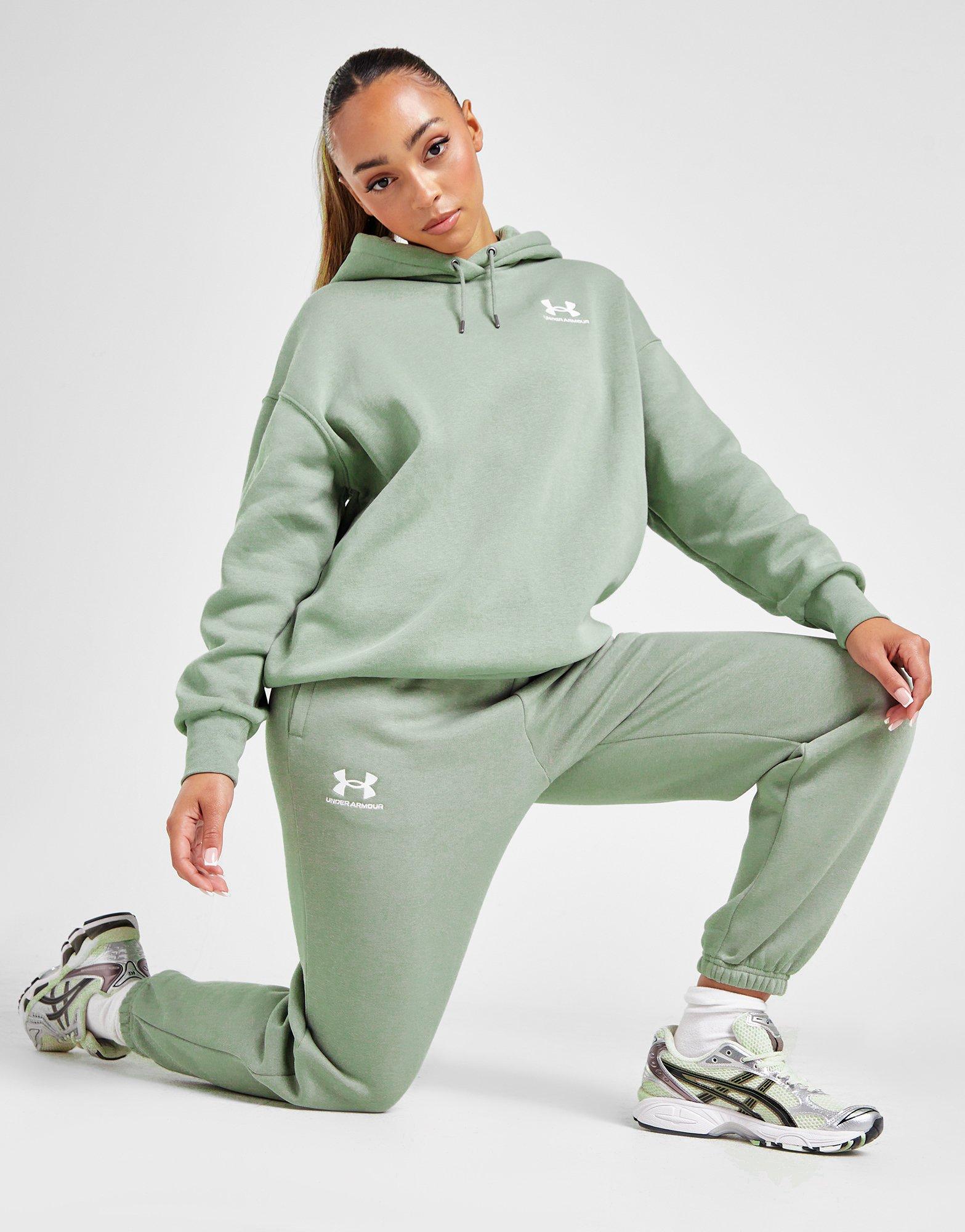 Under Armour Joggers Essential Fleece para Mulher em Verde