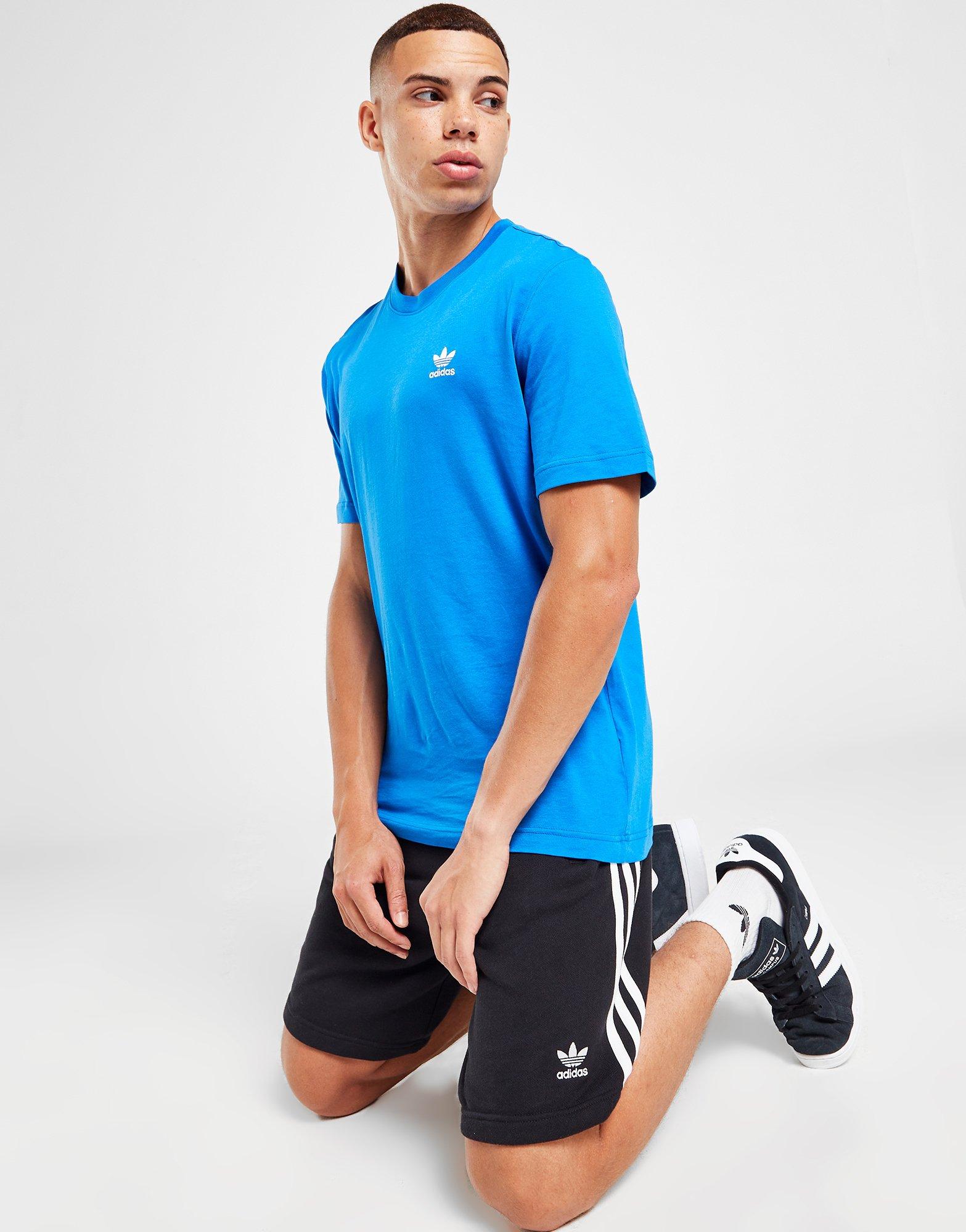 Camiseta adidas originals outlet trefoil azul