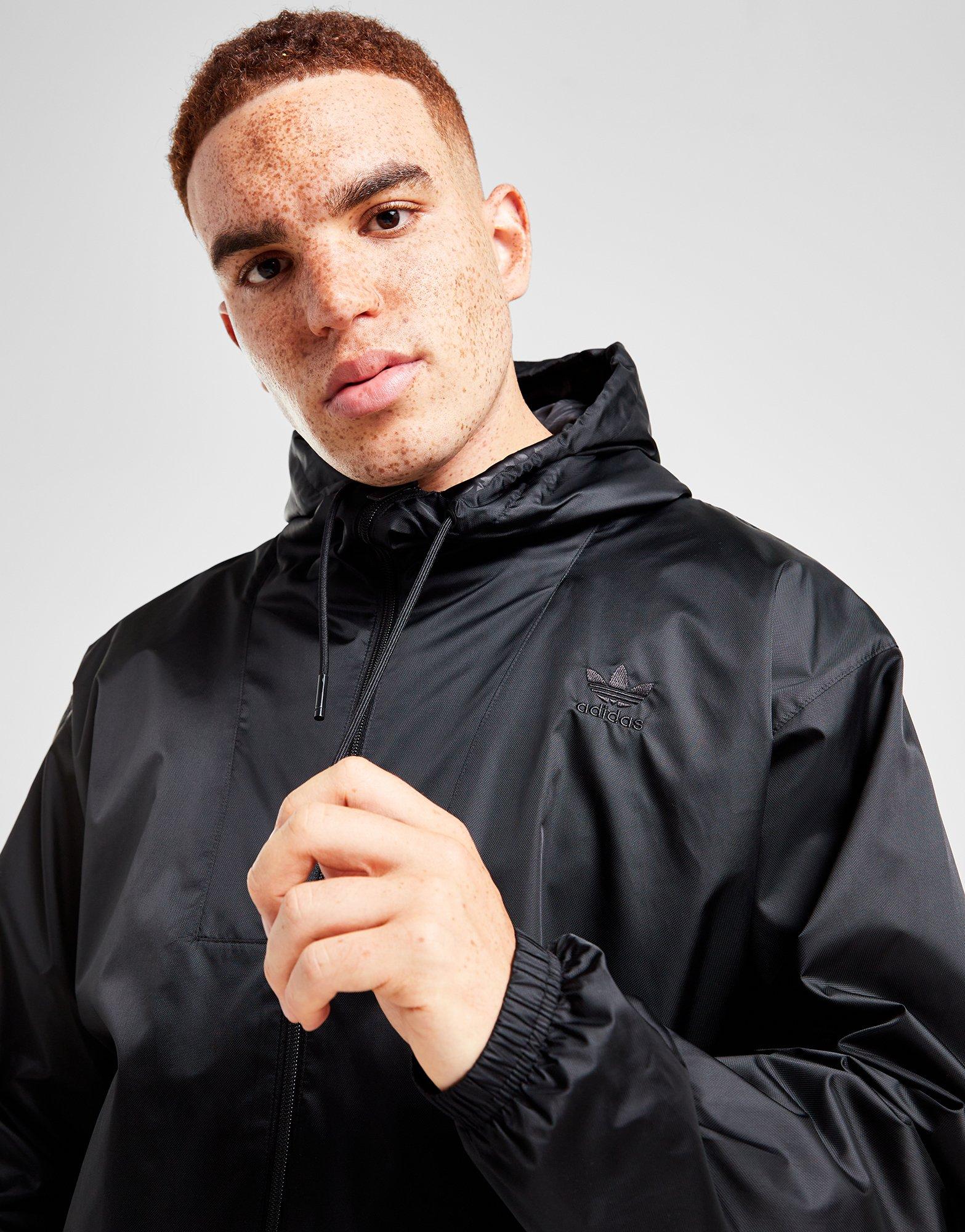 Adidas best sale windbreaker jacket