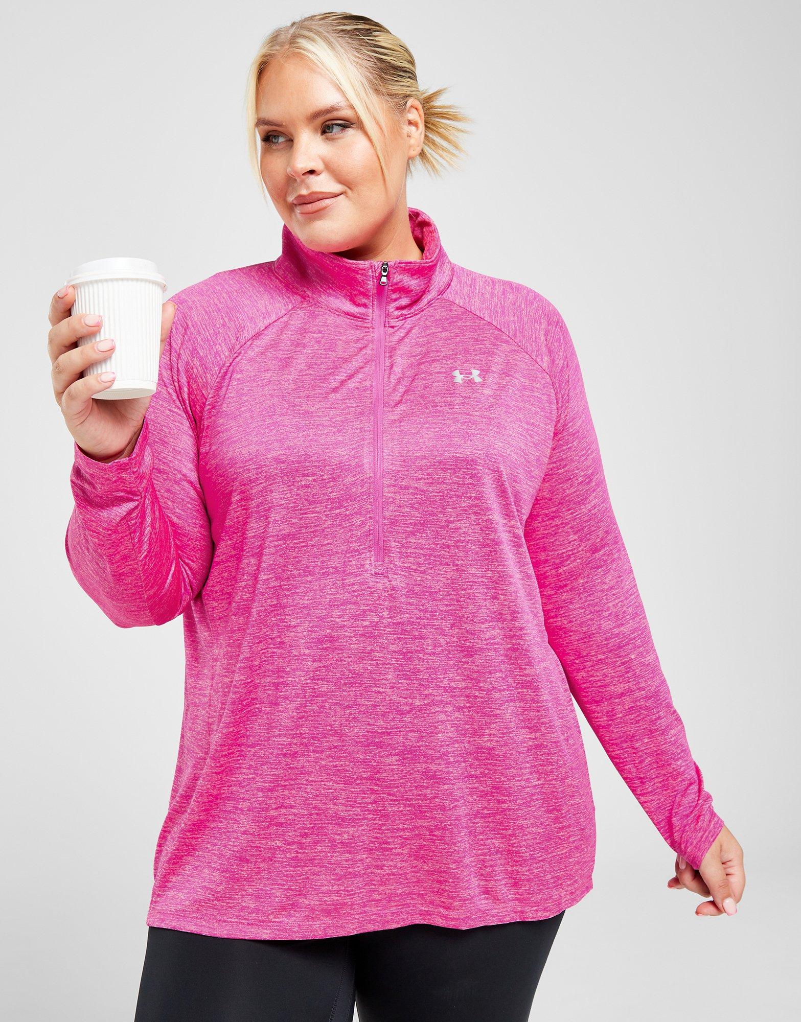 Pink under 2024 armour quarter zip