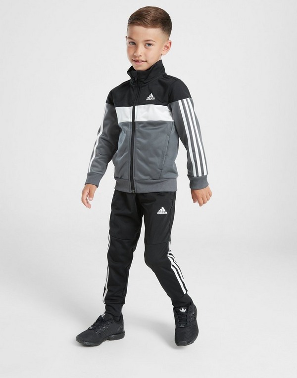 adidas Basic 3-Stripes Tricot Track Suit - Black | adidas Canada