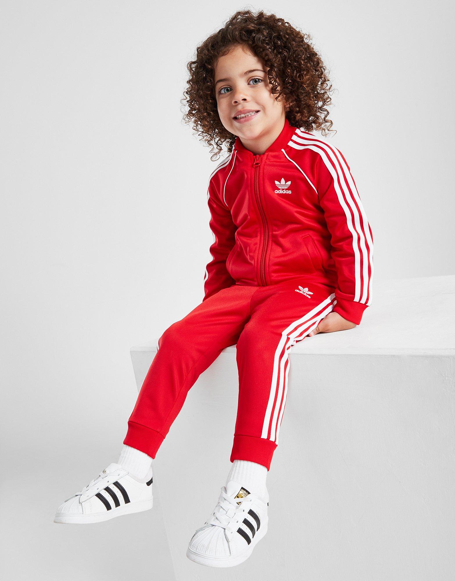 Red clearance adidas jumpsuit