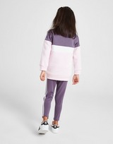 adidas Girls' 3-Stripes Colour Block Tracksuit Infant