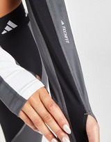 adidas Training Techfit Colour Block Long Sleeve Crop Top