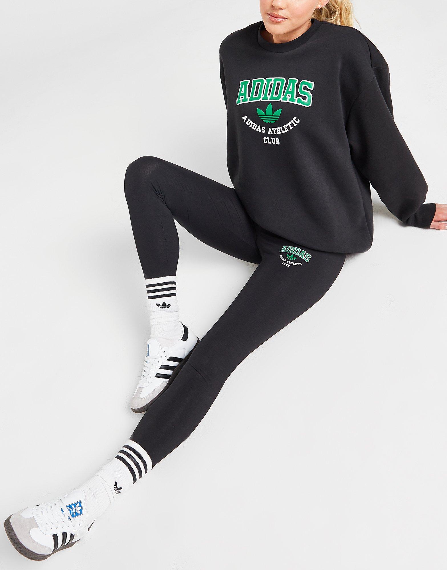 adidas Essentials Multi-Colored Logo Leggings - Green