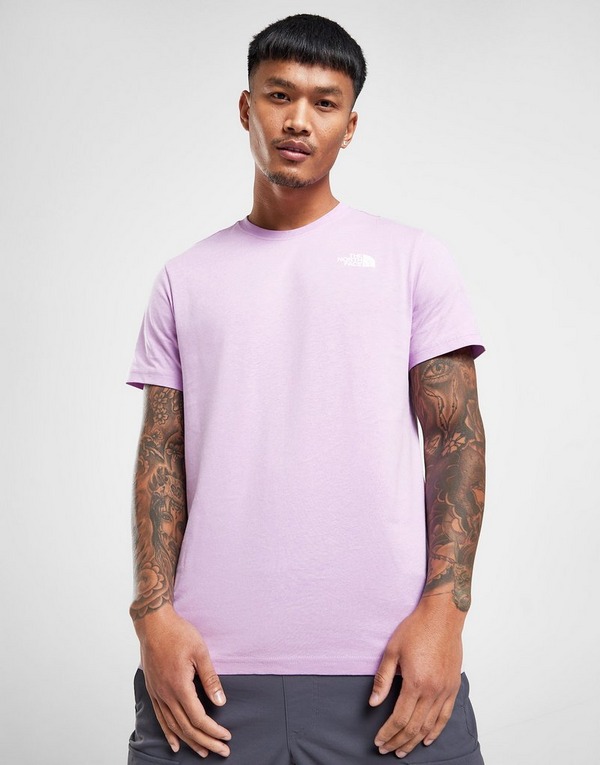 Purple The North Face Red Box T-Shirt | Sports Global - JD Sports Global