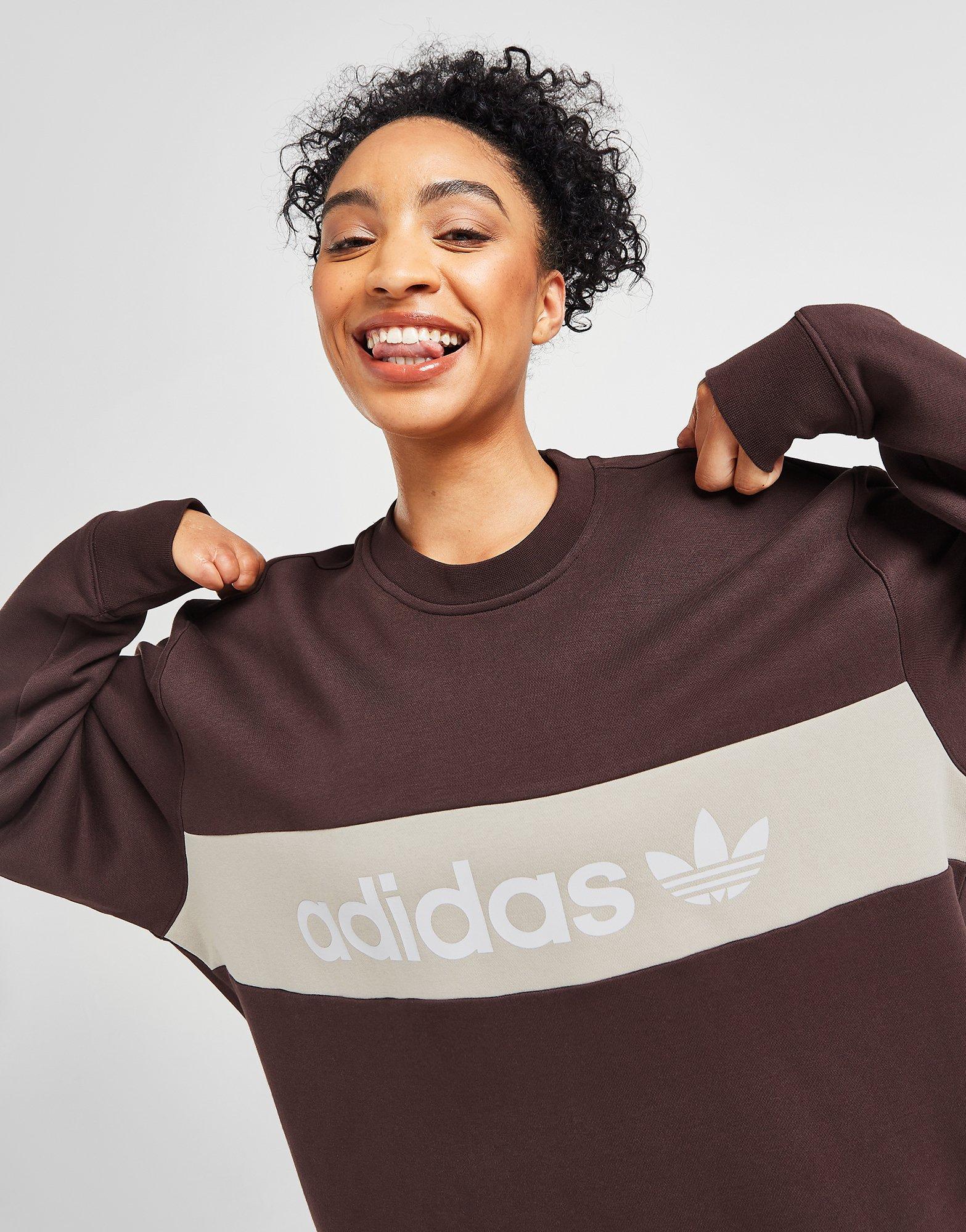 Adidas originals shop linear crew