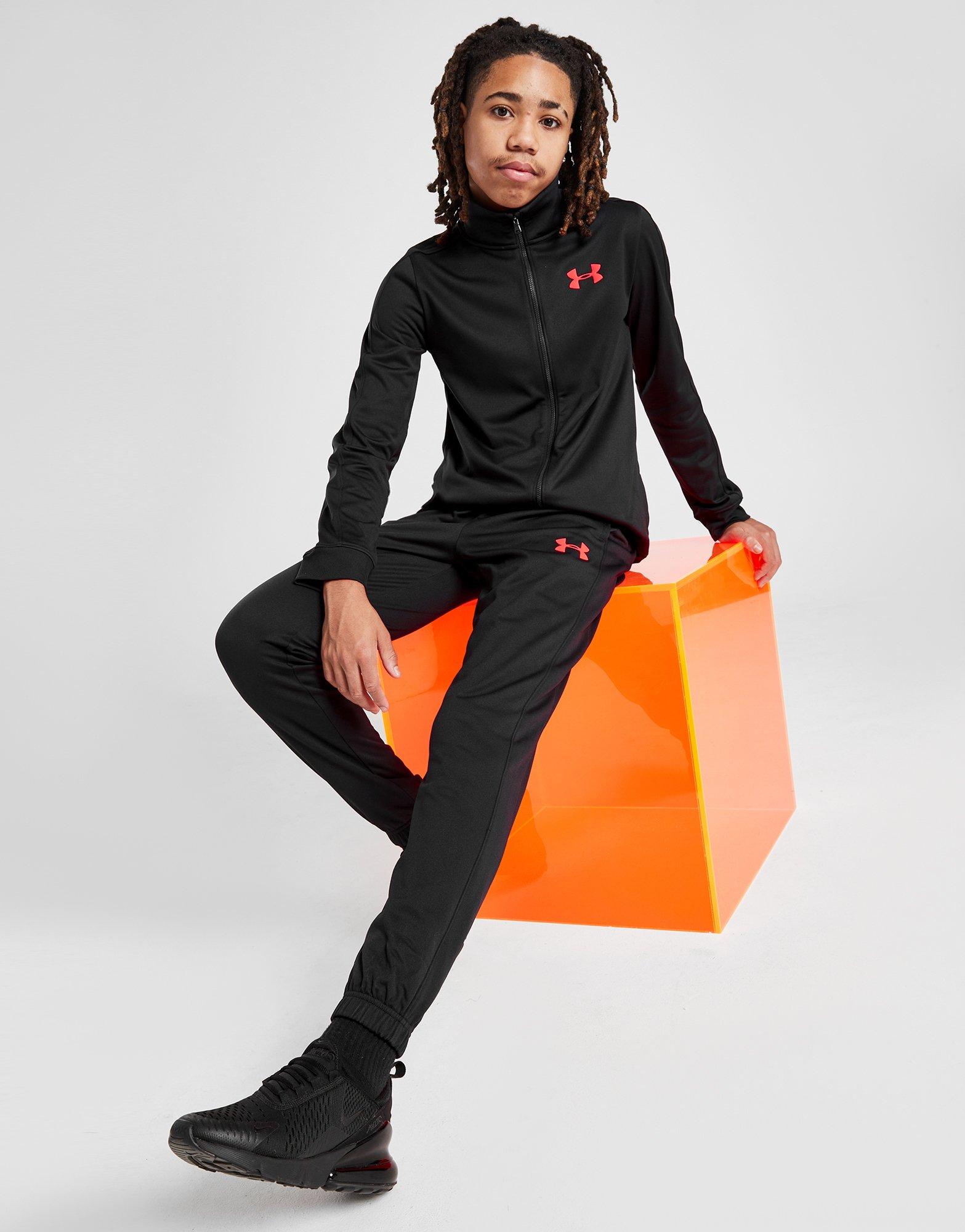 Under Armour, Knit Hooded Tracksuit Set Junior Girls, Performance  Tracksuits