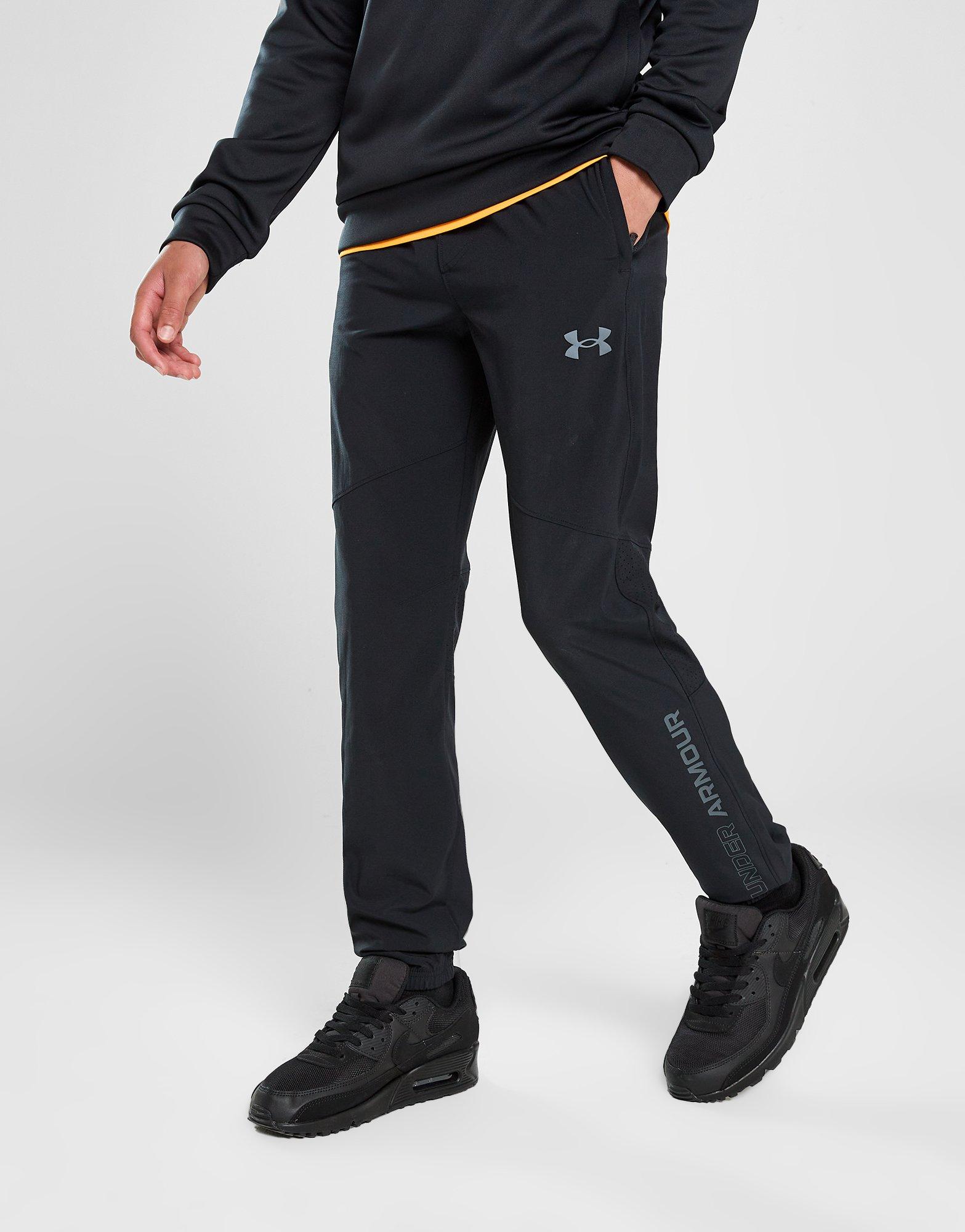 Black Under Armour Woven Cargo Track Pants Junior - JD Sports Global