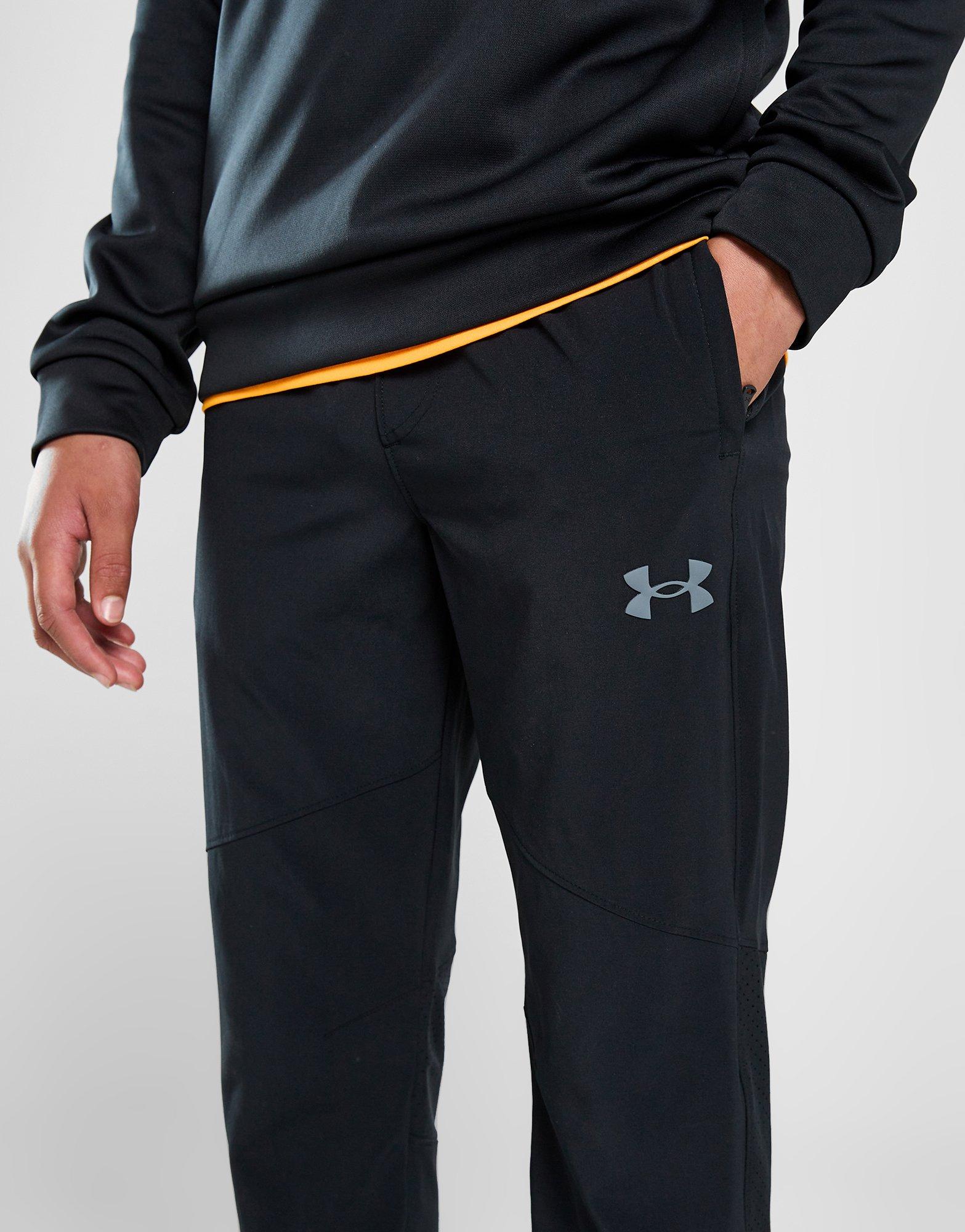 Black Under Armour Woven Track Pants Junior - JD Sports Global