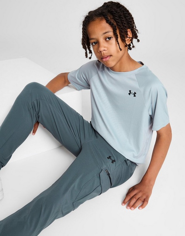 Grey Under Armour Woven Cargo Track Pants Junior - JD Sports Global