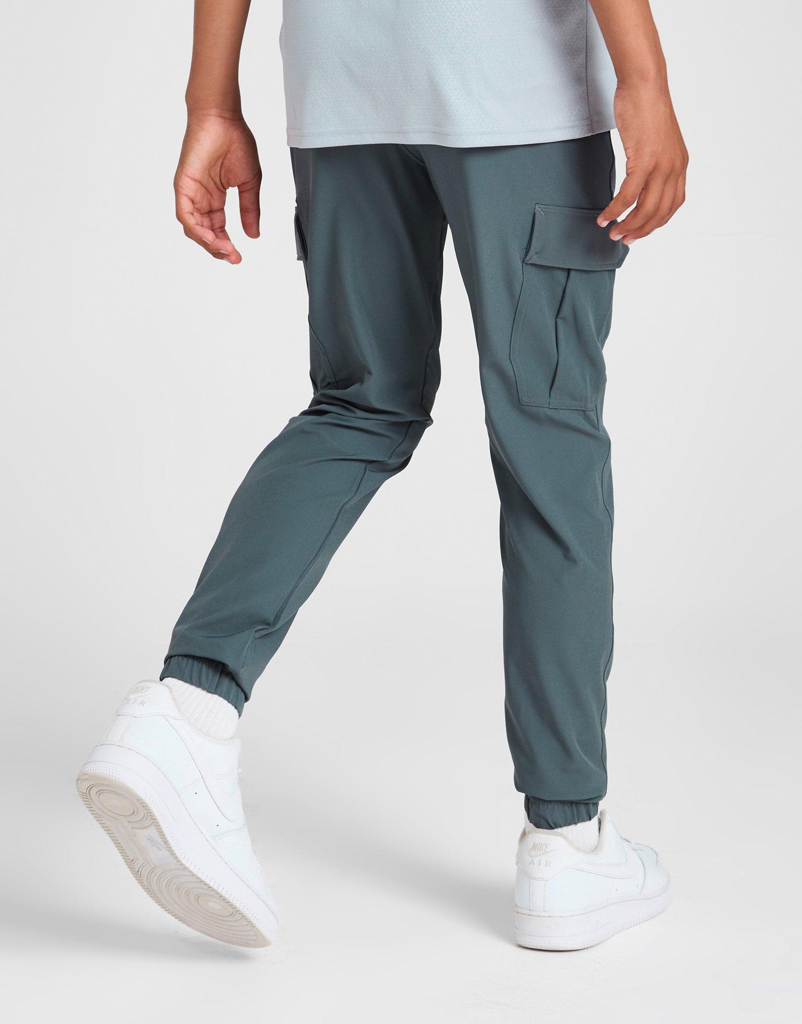 Black Under Armour Woven Cargo Track Pants Junior - JD Sports Global