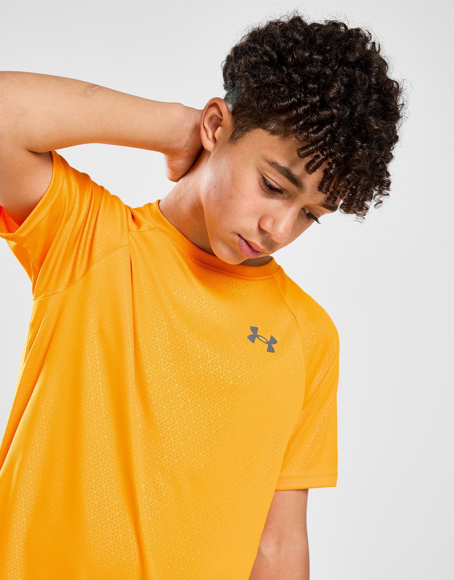 Under armour t shop shirts kids orange