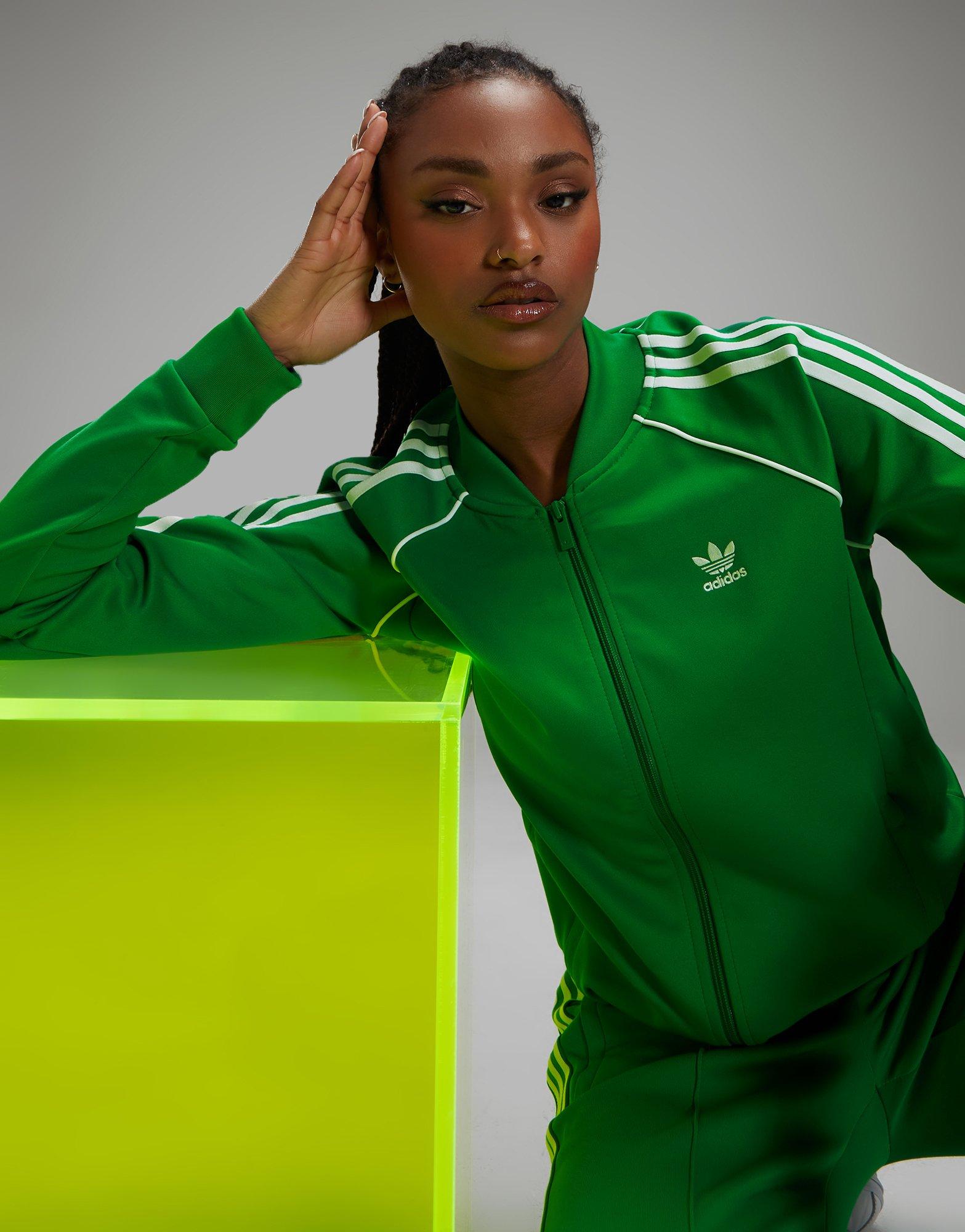 Adidas originals 2025 track top green