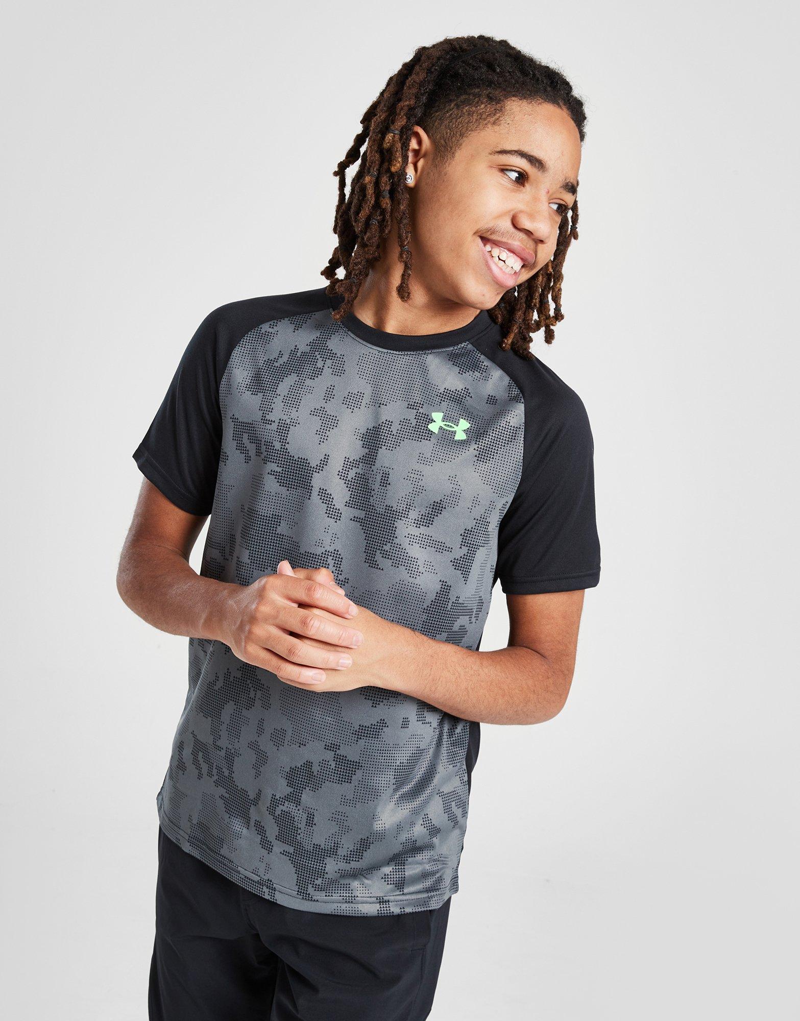 Under Armour Camo Tech T Shirt Junior