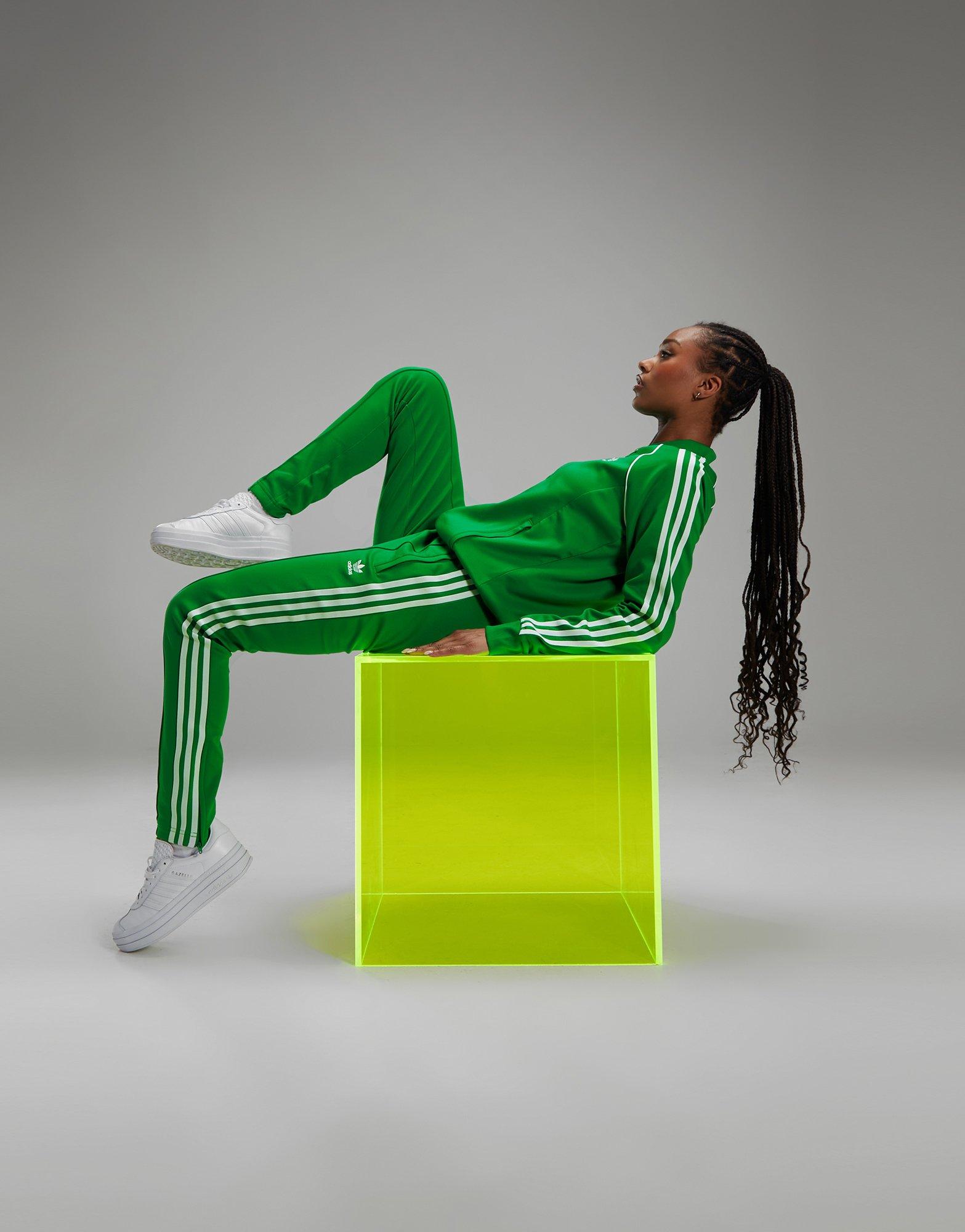 Green adidas Originals SST Track Pants - JD Sports