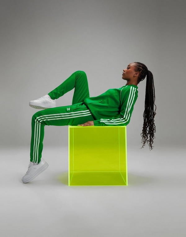 Green adidas Originals SST Track Pants