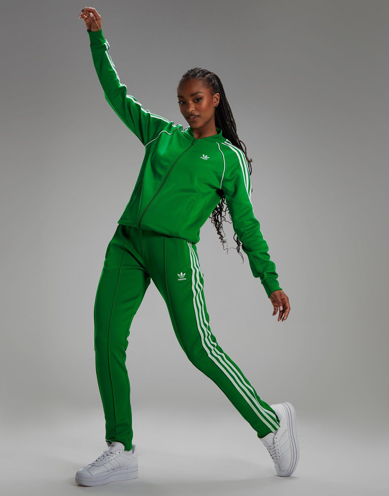 Adidas best sale jogging vert