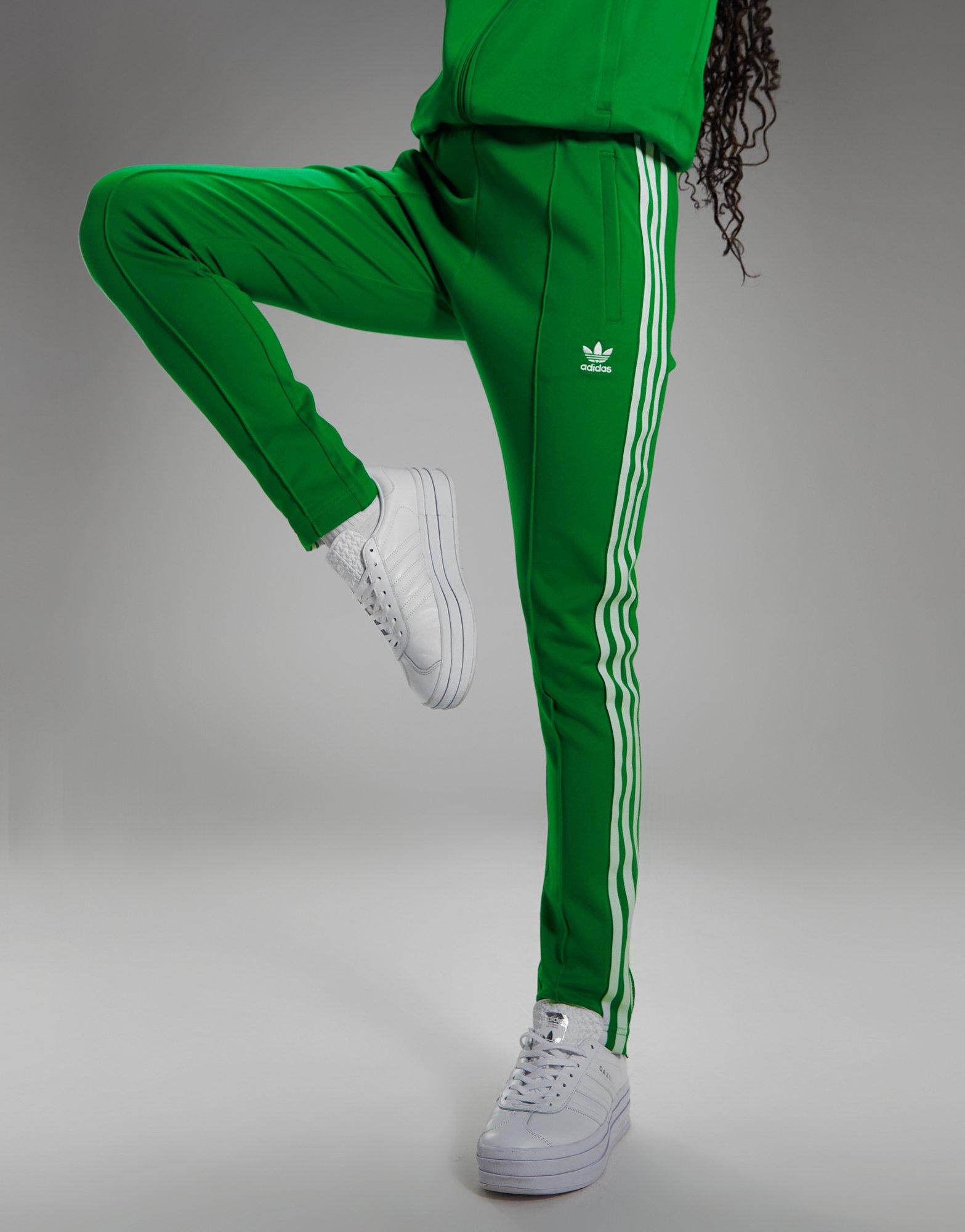 Green adidas Originals SST Track Pants - JD Sports