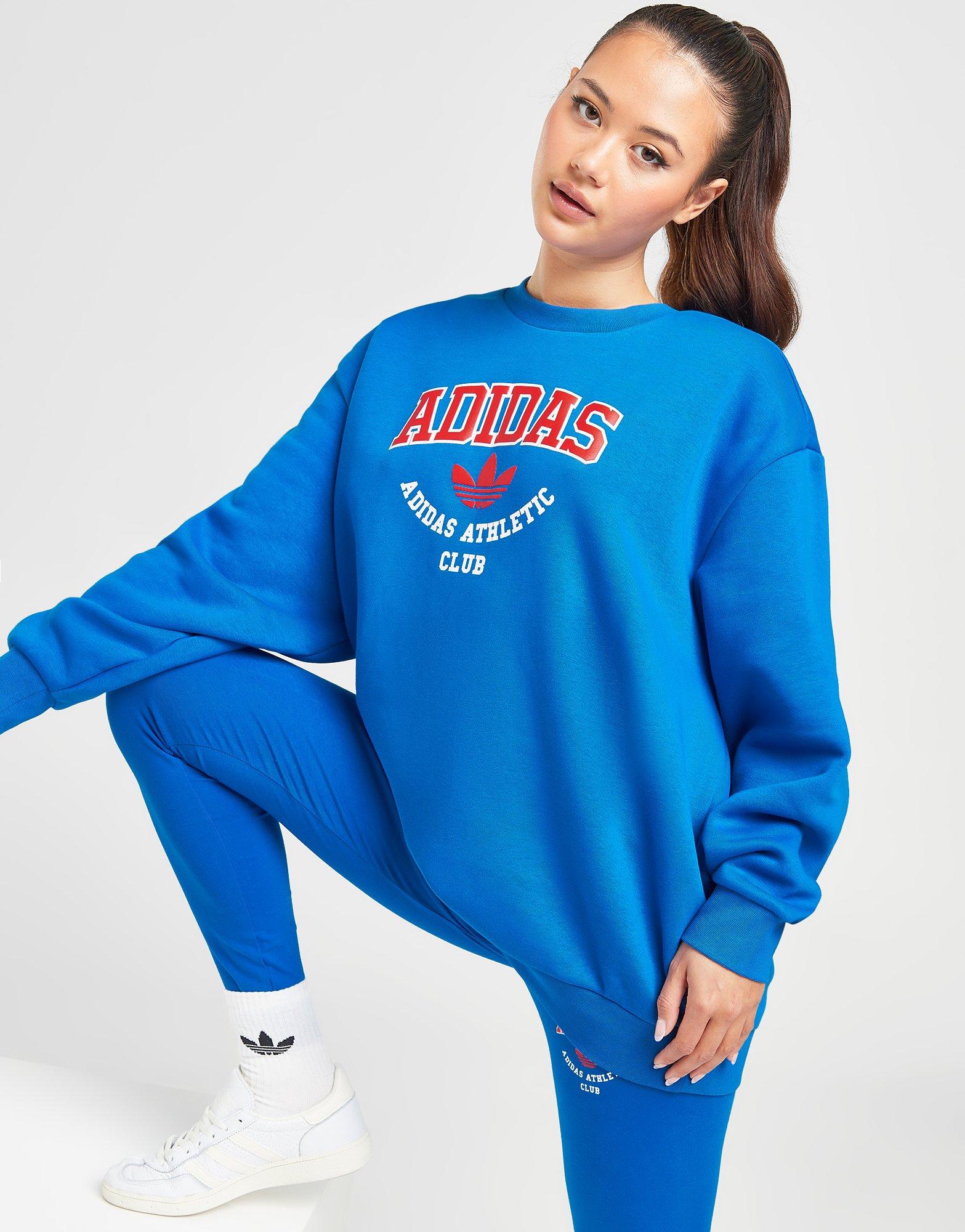 Adidas varsity cheap sweatshirt