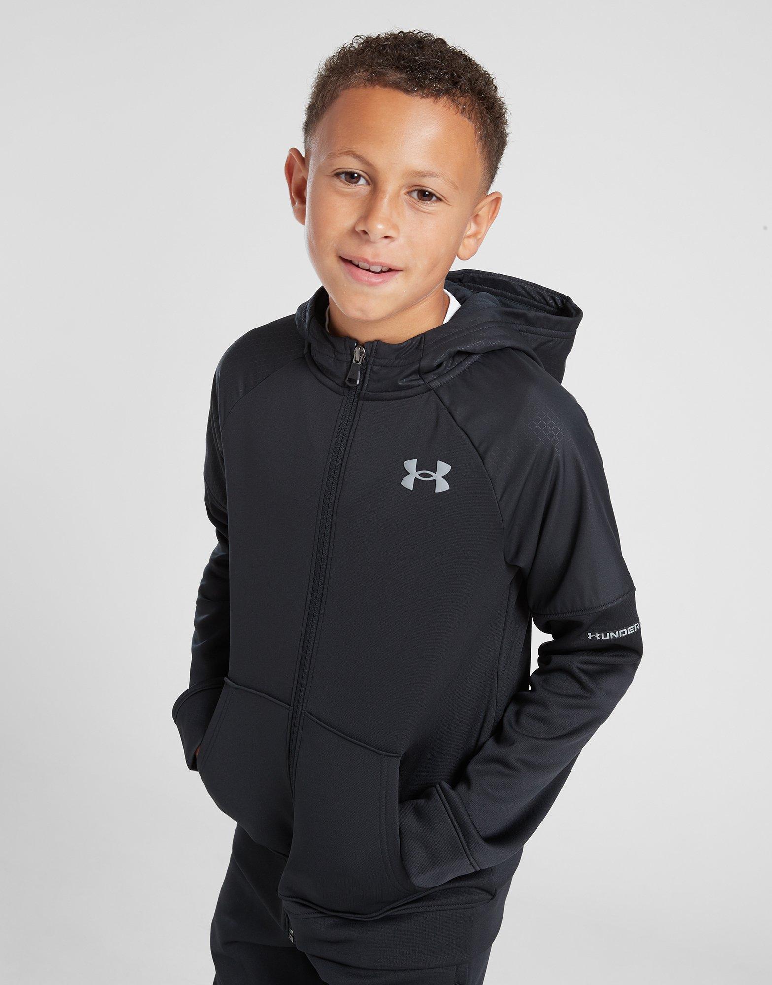 Under armour youth hot sale zip up hoodie