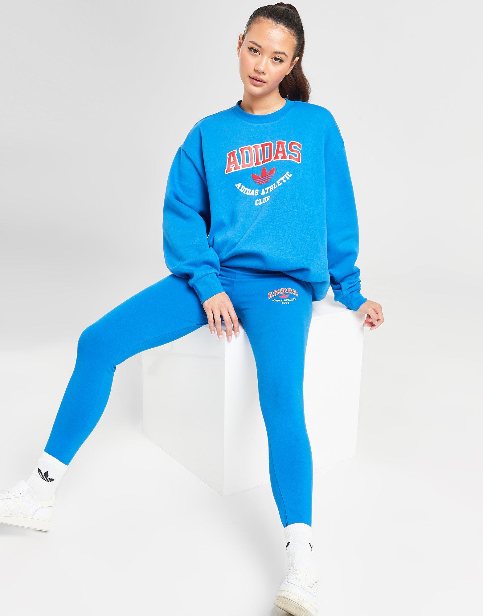 Blue adidas Originals Varsity Leggings - JD Sports Global