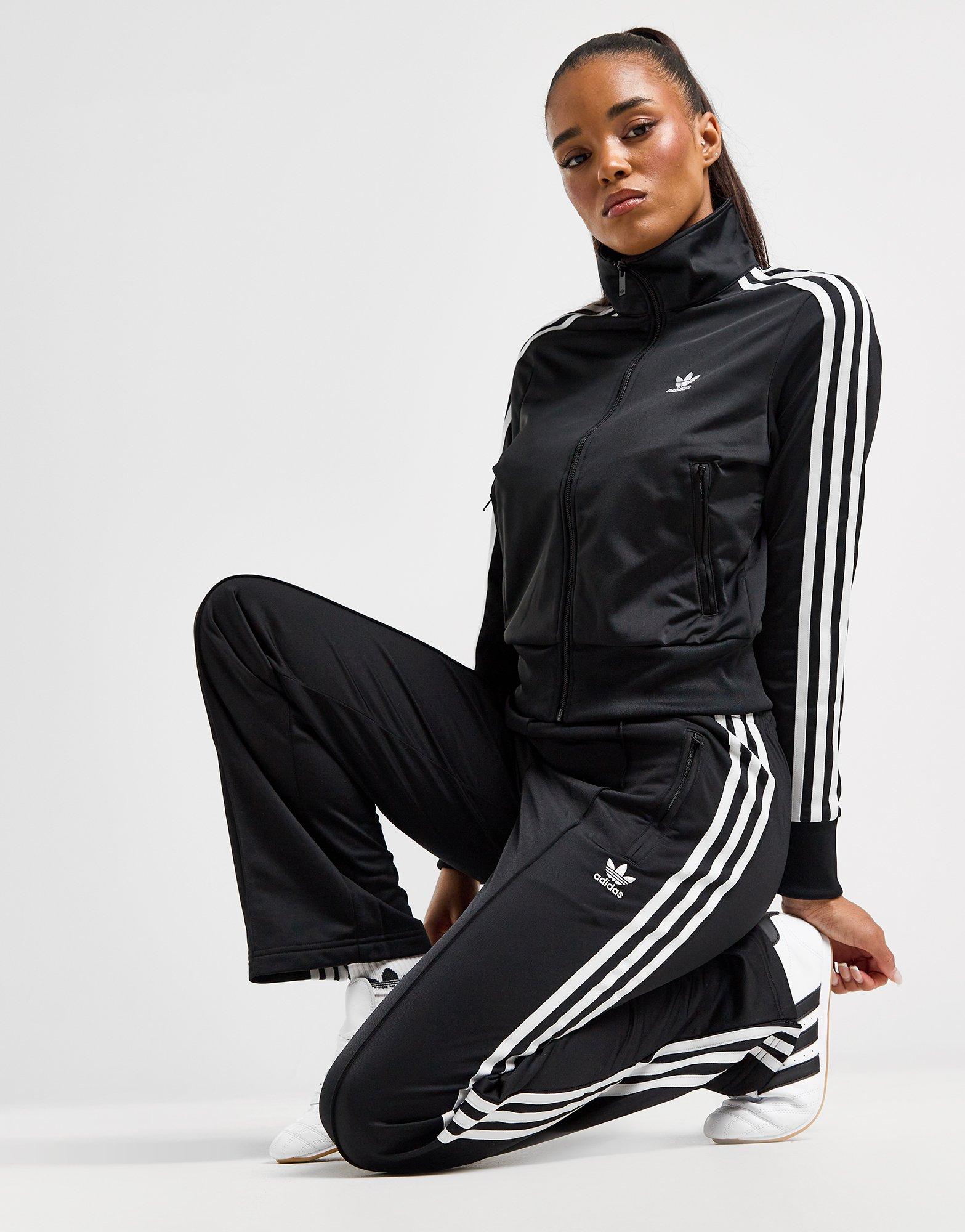 Adidas originals firebird velvet 2025 track pants - women's