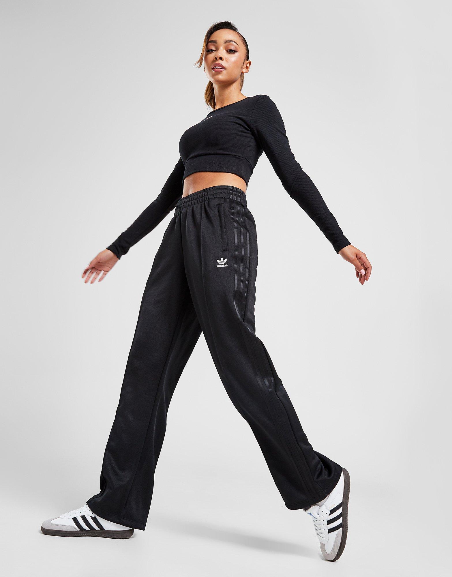 Buy adidas Women's Large Logo Track Pants Black in KSA -SSS