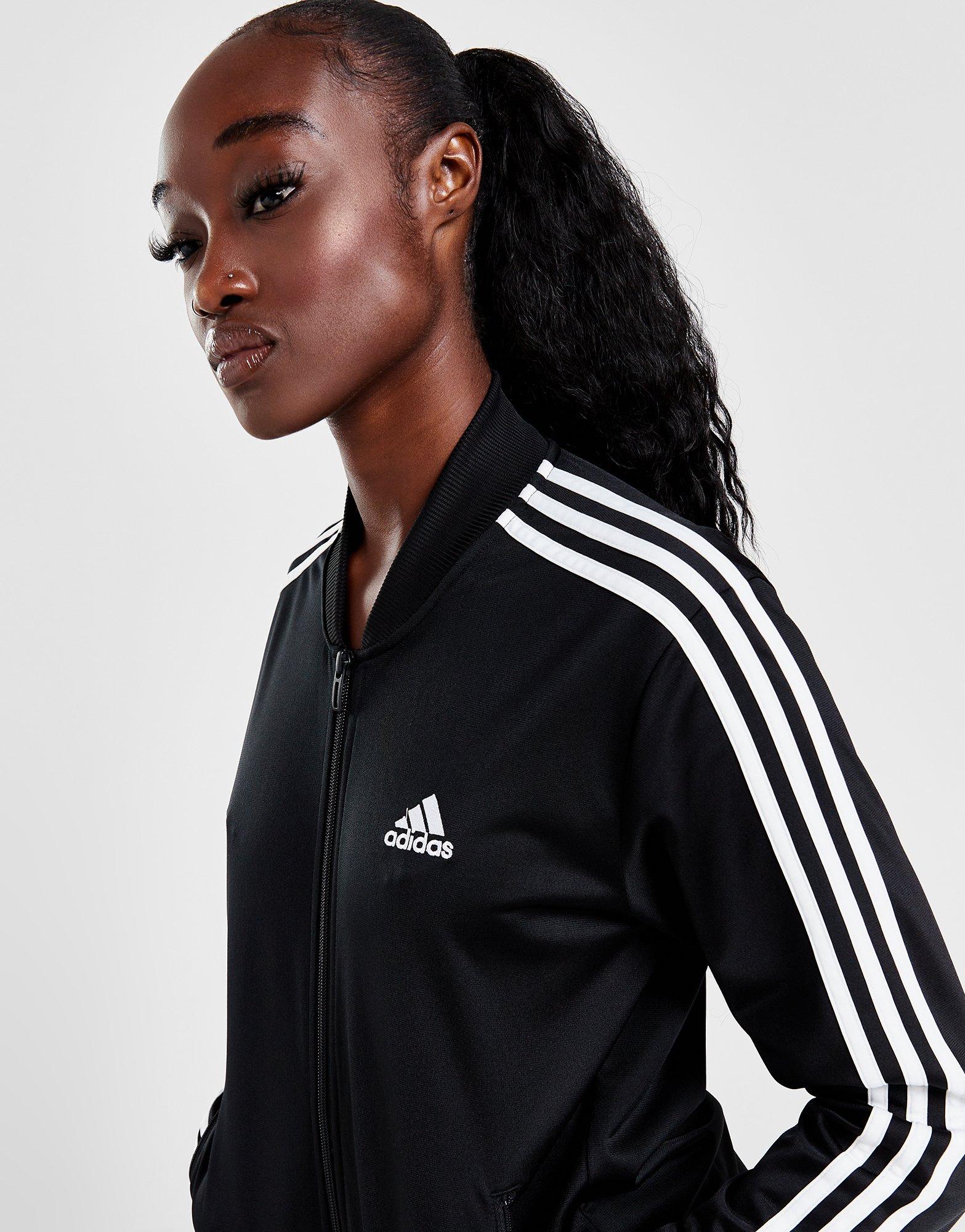 Adidas Essentials Reflective Tracksuit - Black – Footkorner