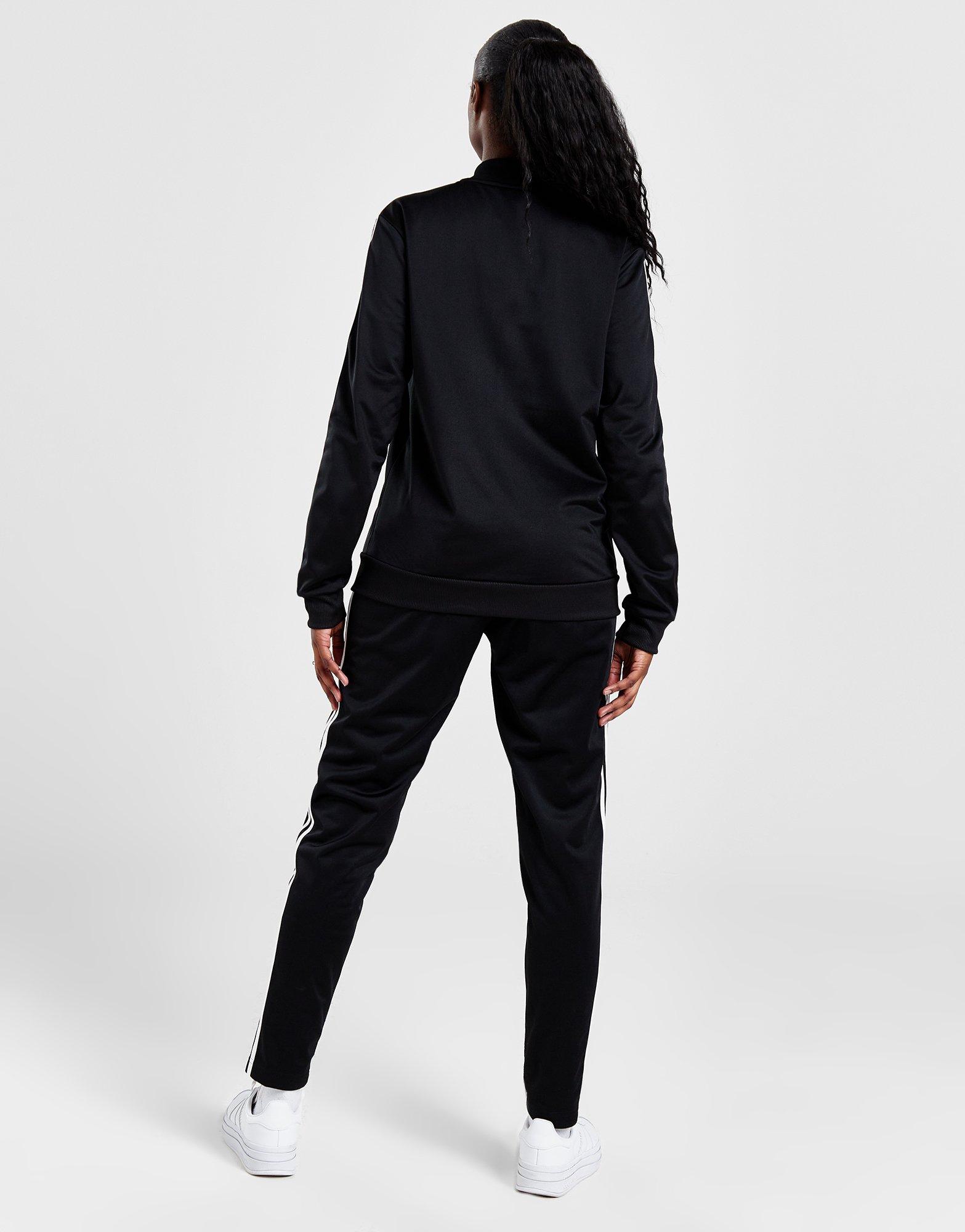 Adidas Essentials Reflective Tracksuit - Black – Footkorner