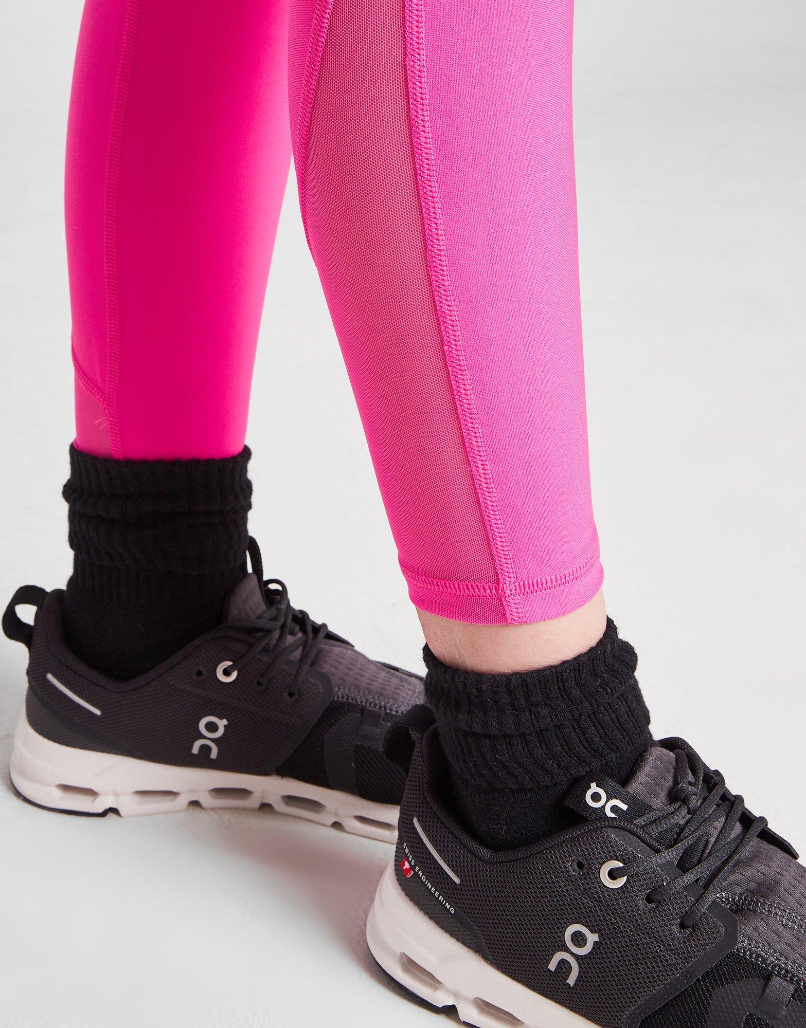 Pink Under Armour Girls' HeatGear Armour Leggings Junior - JD