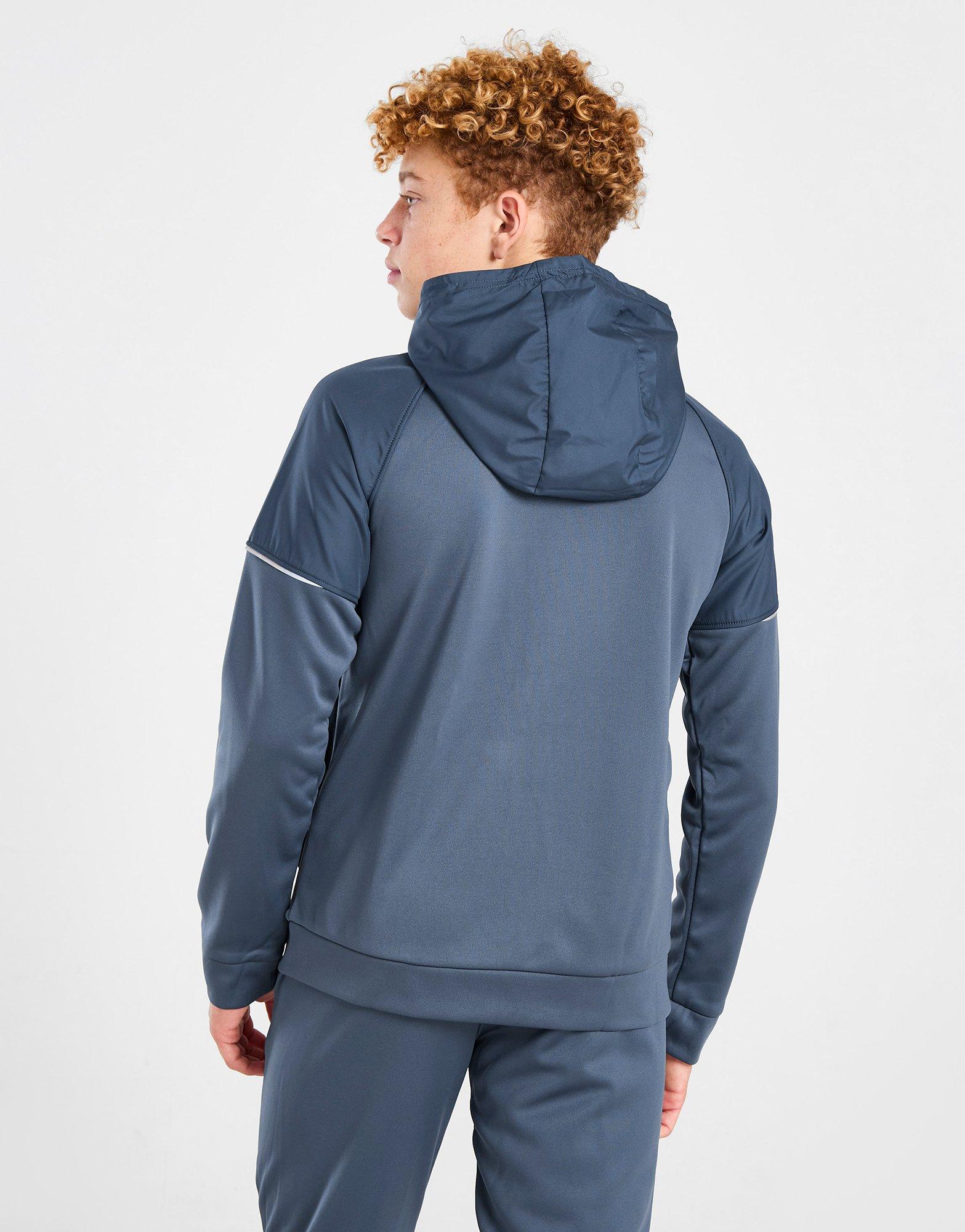 Under Armour Armour Fleece Storm Full-Zip Hoodie, Downpour / Grey / Black