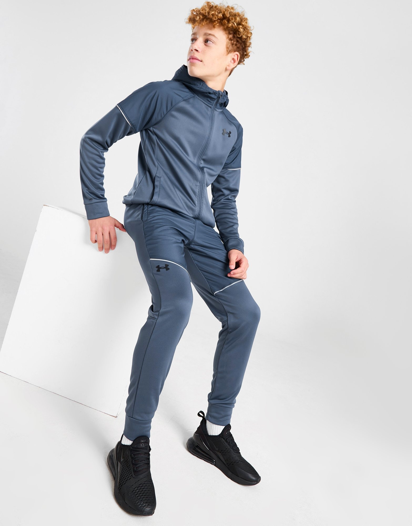 Under Armour UA Armour Fleece Storm Tech Track Pants Junior Grau JD Sports Österreich