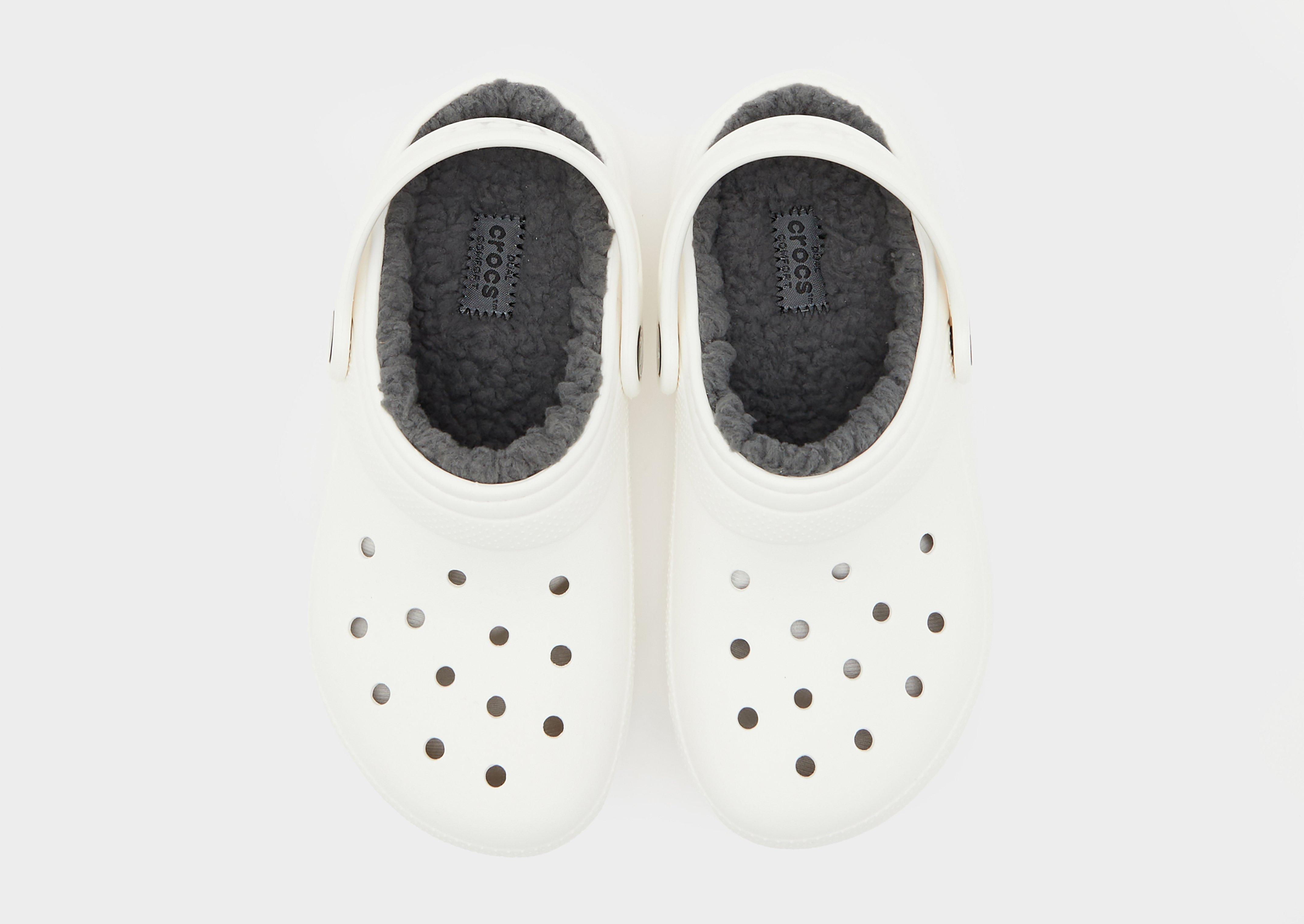 Crocs Lined Clogs Bébé Blanc- JD Sports France