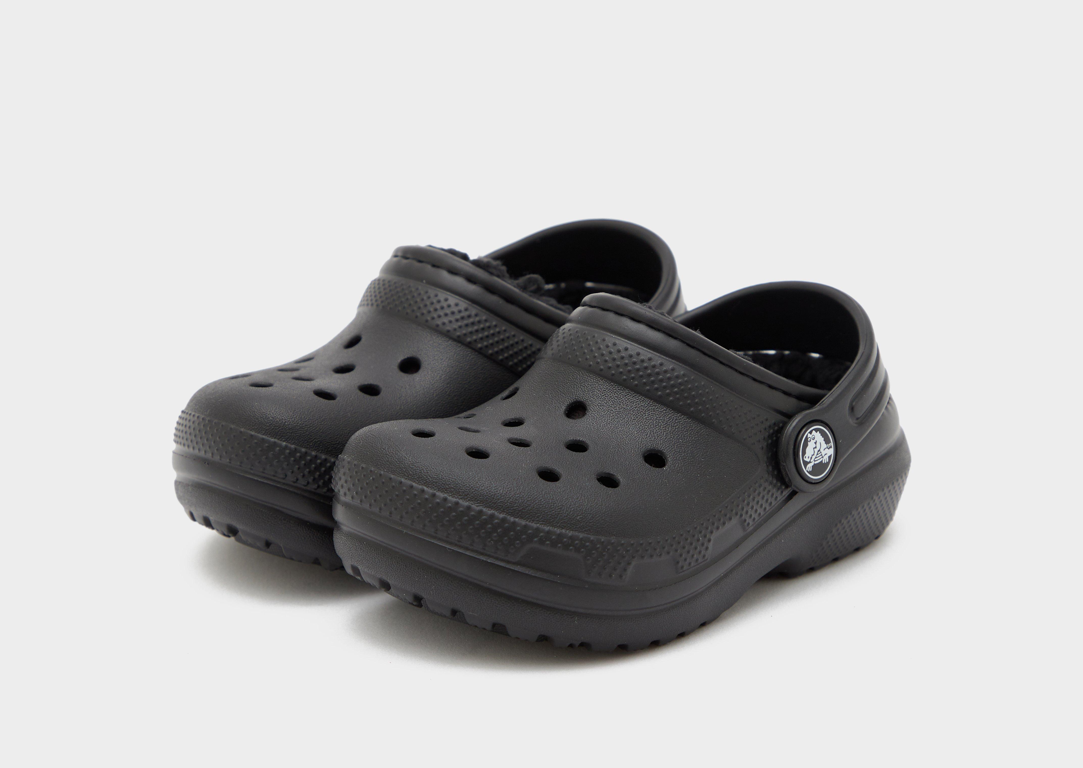 Infant discount lined crocs