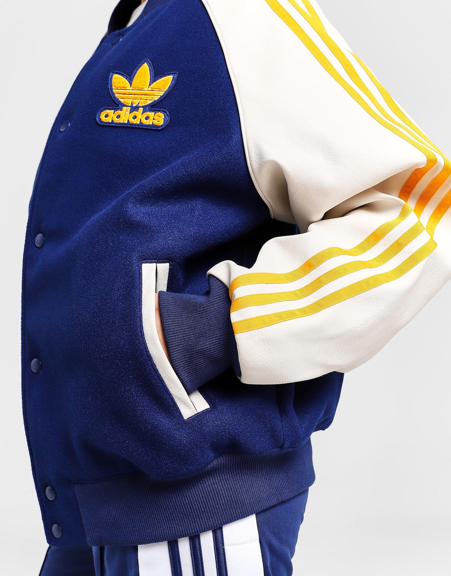 Adidas superstar hot sale varsity jacket