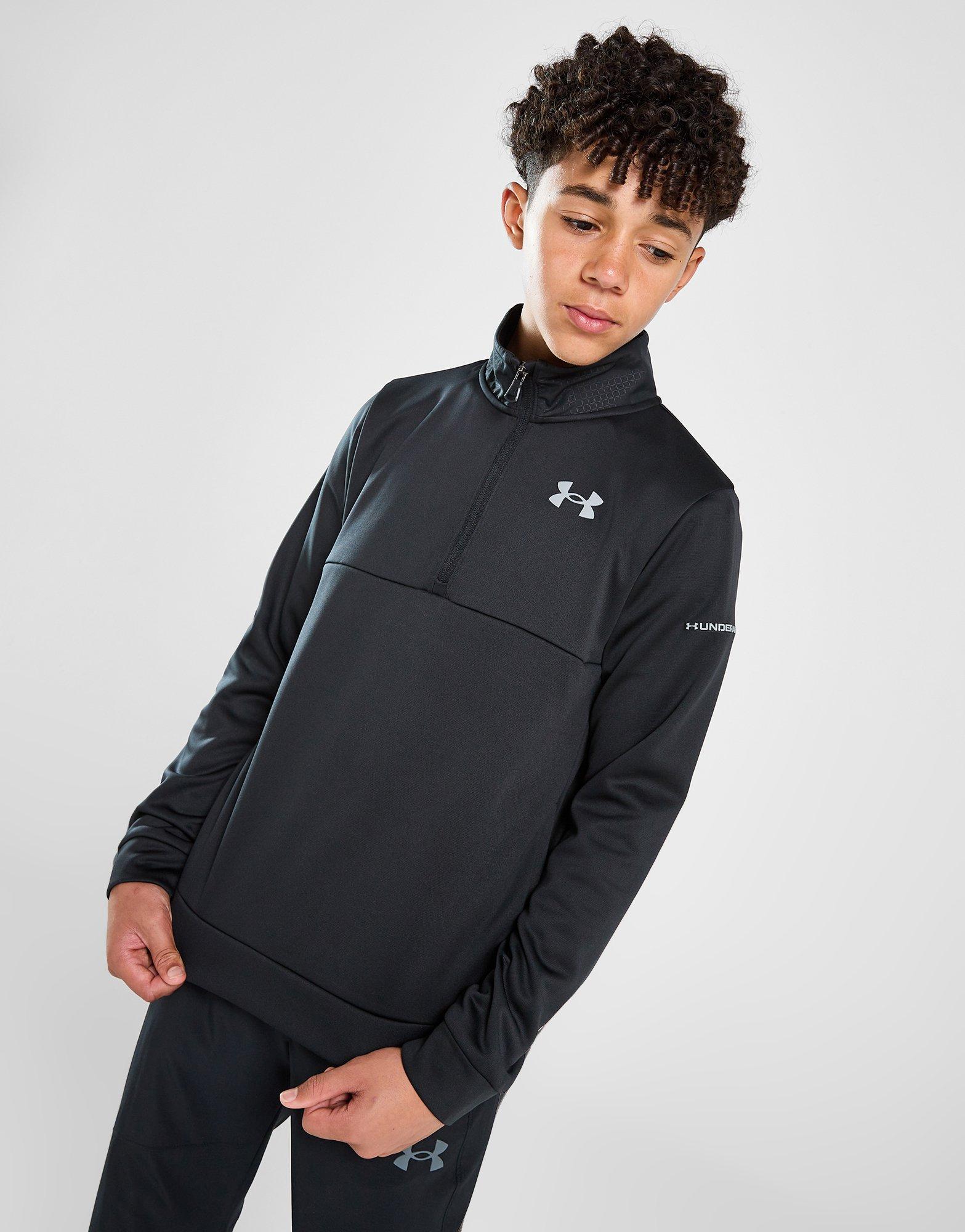 Under Armour Haut Zippé Imprimé Emboss Femme Noir- JD Sports France