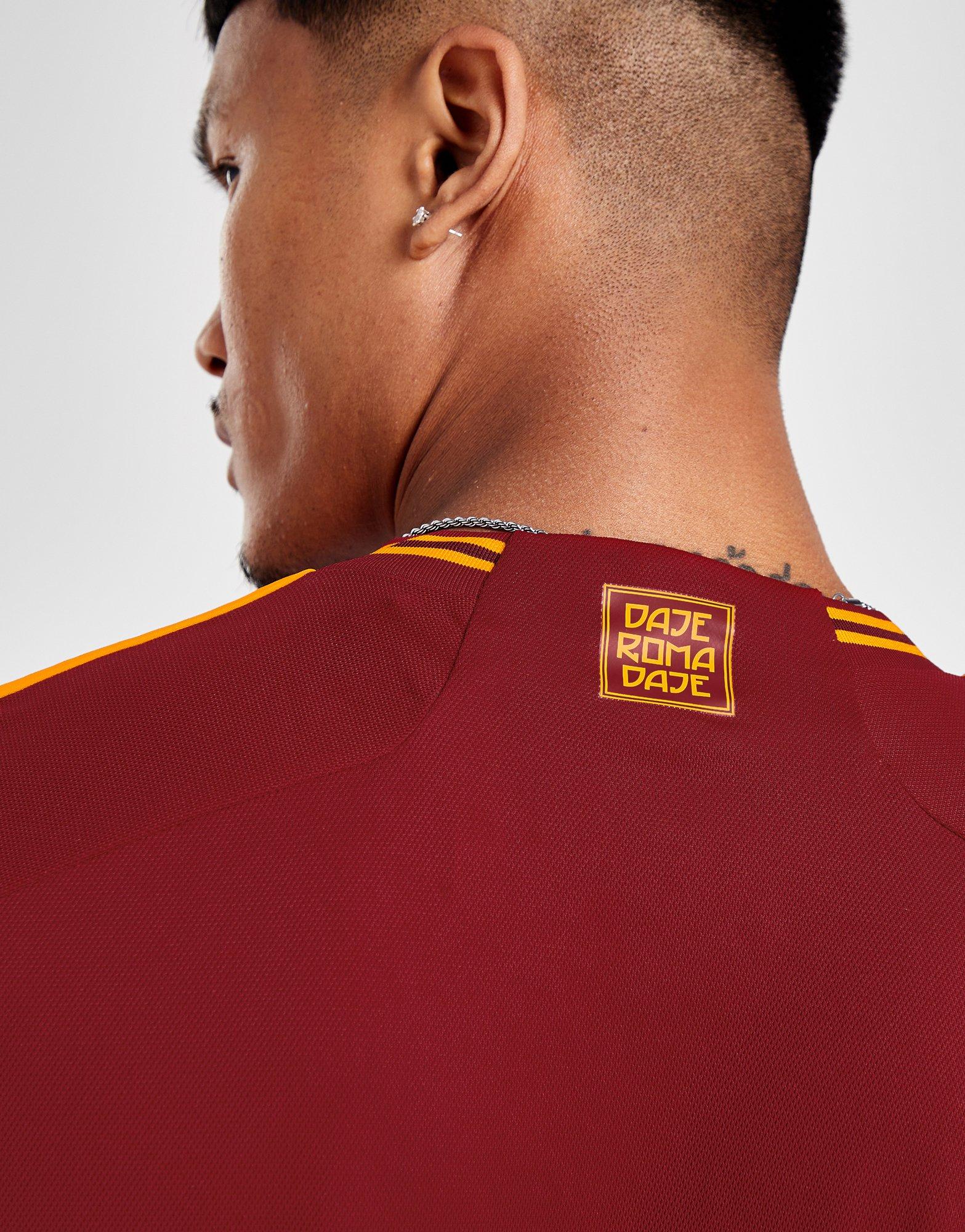 Red adidas AS Roma 2023/23 Home Shirt