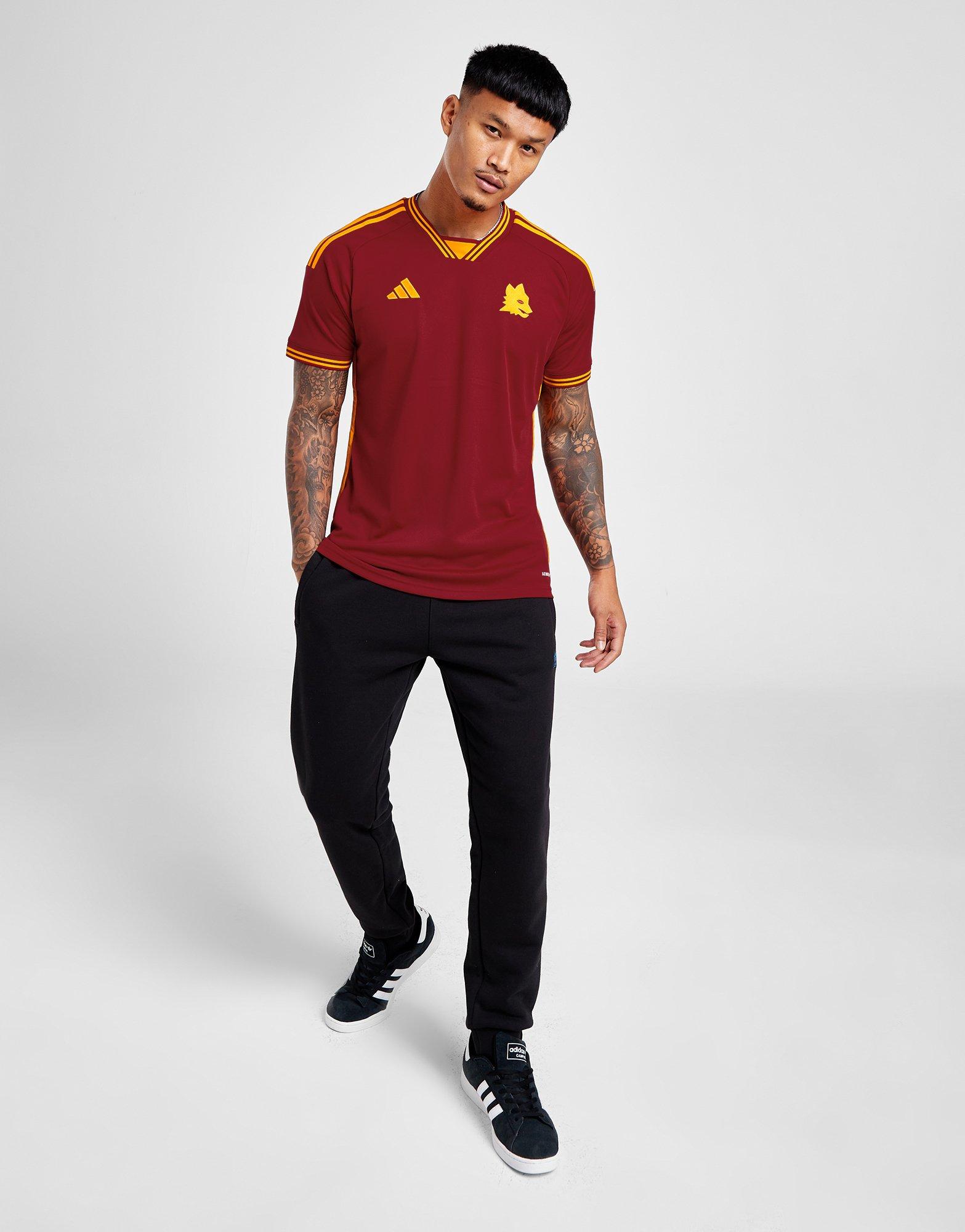 Red adidas AS Roma 2023/23 Home Shirt