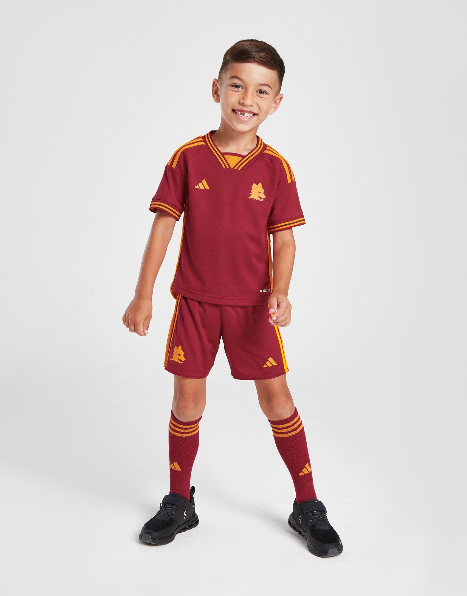 Red adidas AS Roma 2023 24 Home Kit Children JD Sports UK